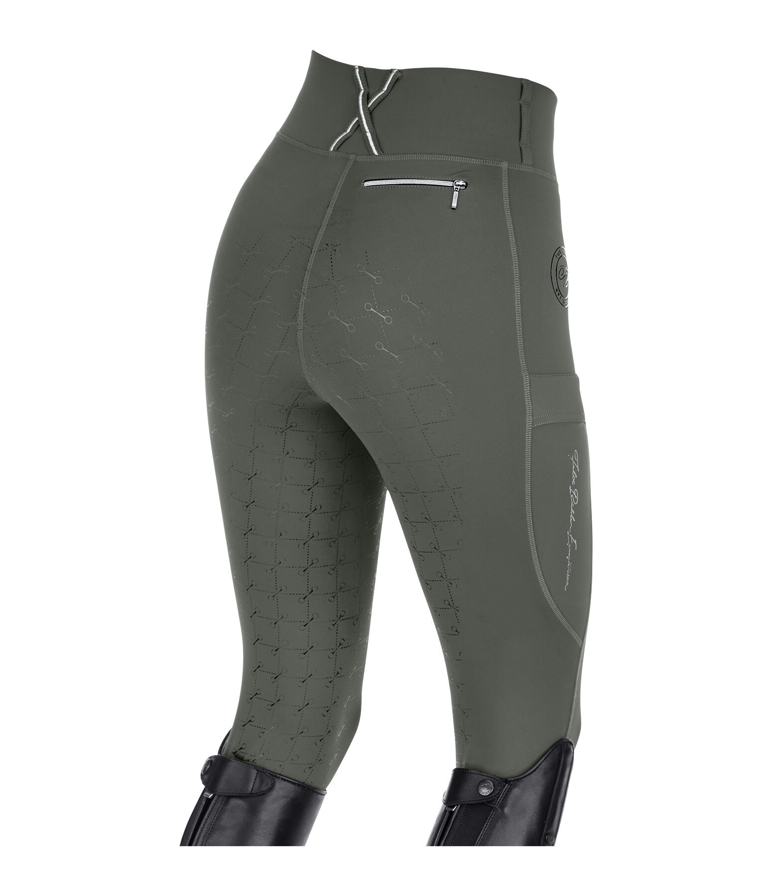 Grip Full Seat Riding Tights Feline