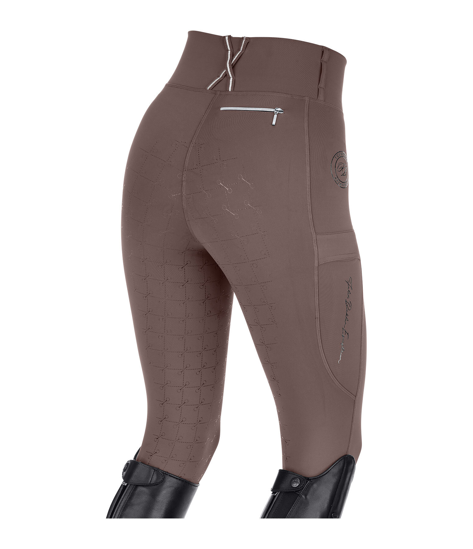 Grip Full Seat Riding Tights Feline