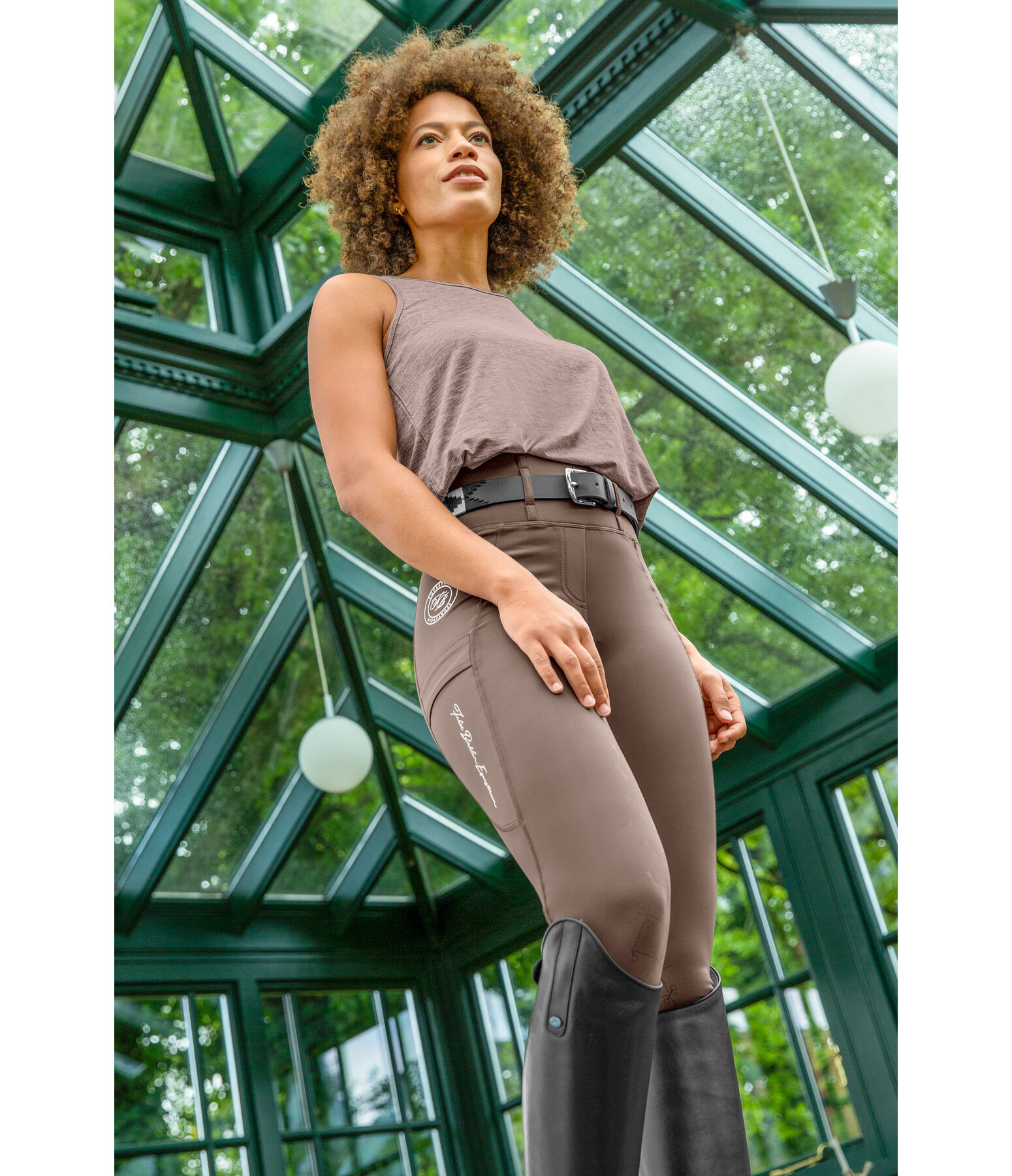 Grip Full Seat Riding Tights Feline