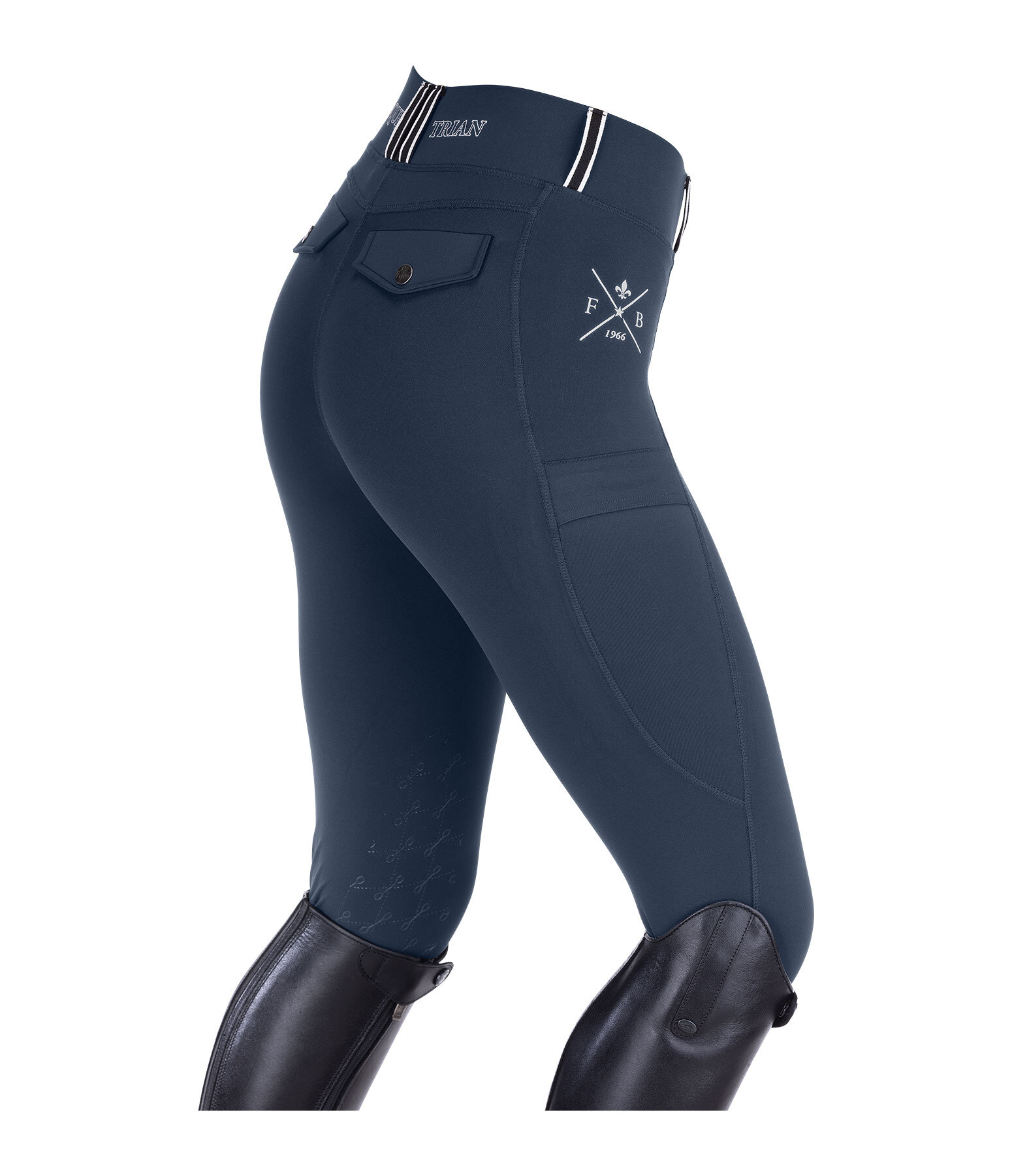 Grip Knee-Patch Riding Tights Sanna