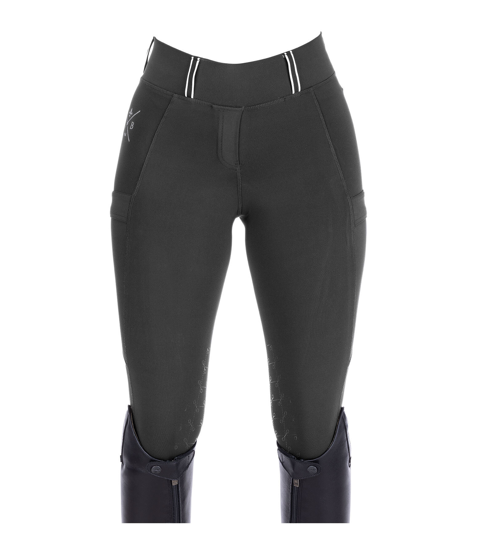 Grip Knee-Patch Riding Tights Sanna