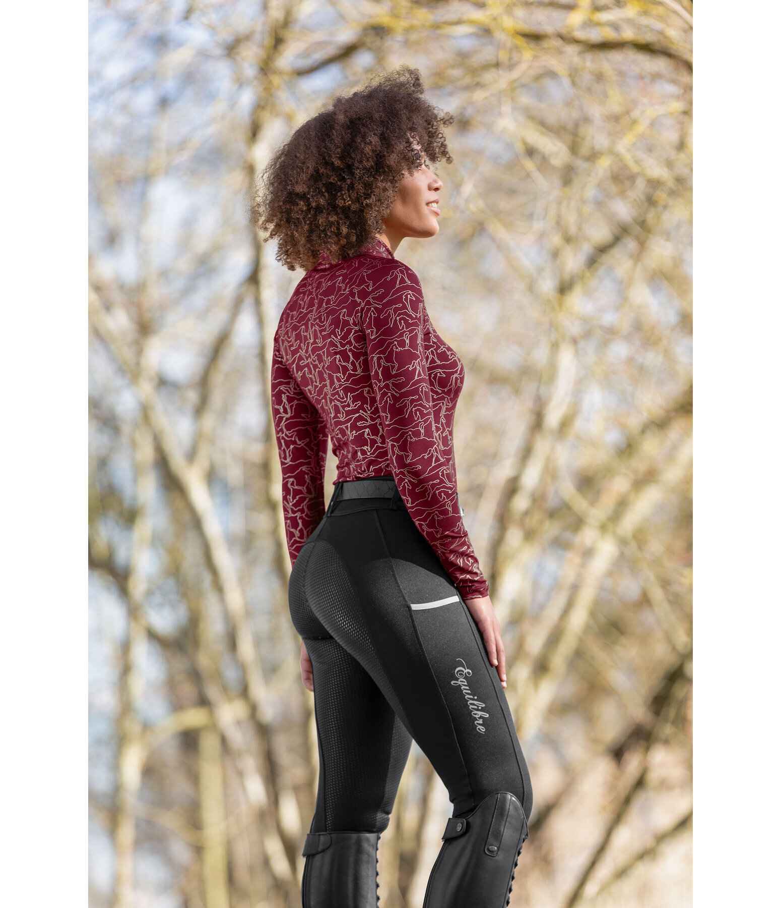 Hybrid Grip Full Seat Breeches Functional Basic
