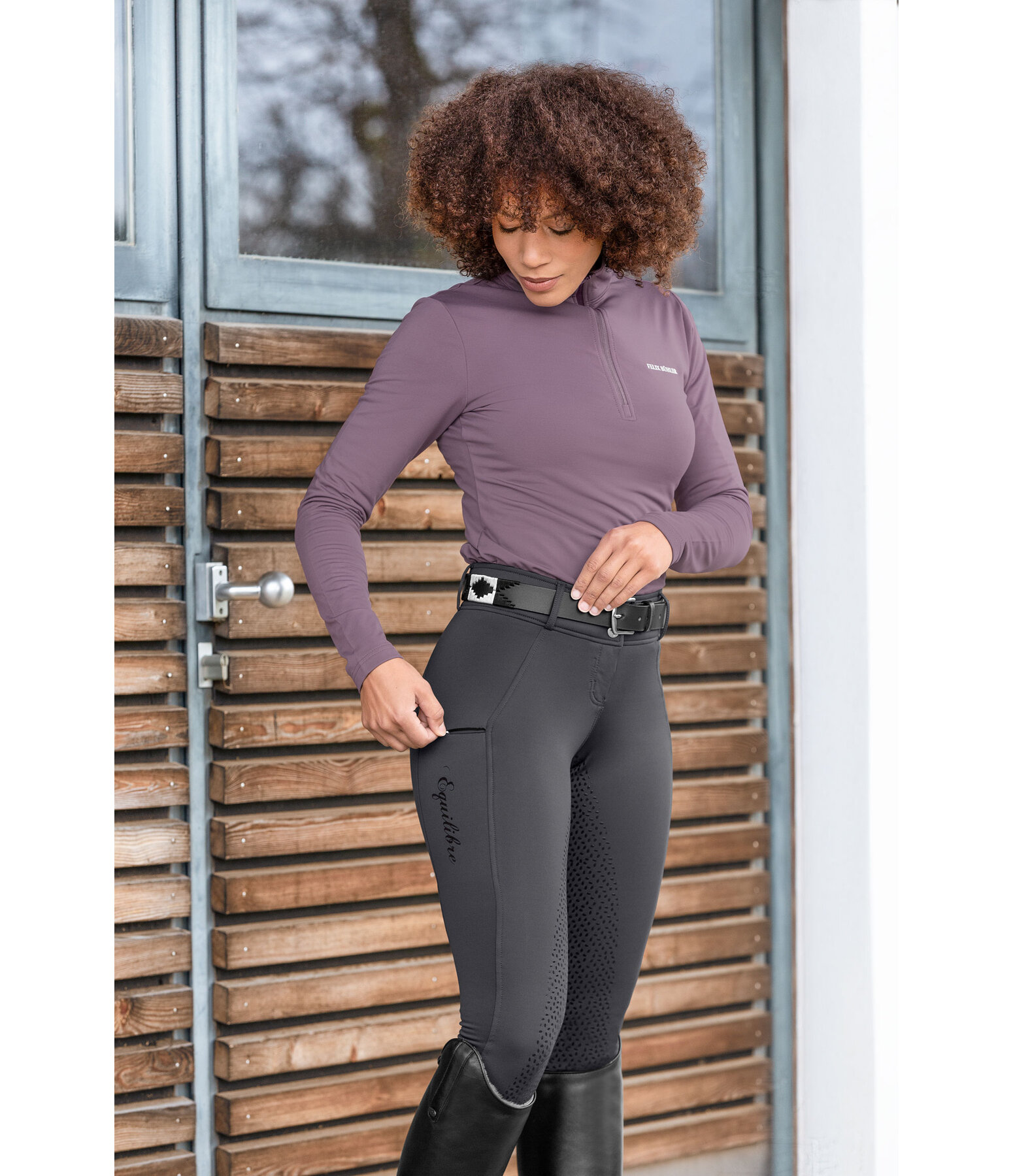 Hybrid Grip Thermal Full Seat Breeches Marleen