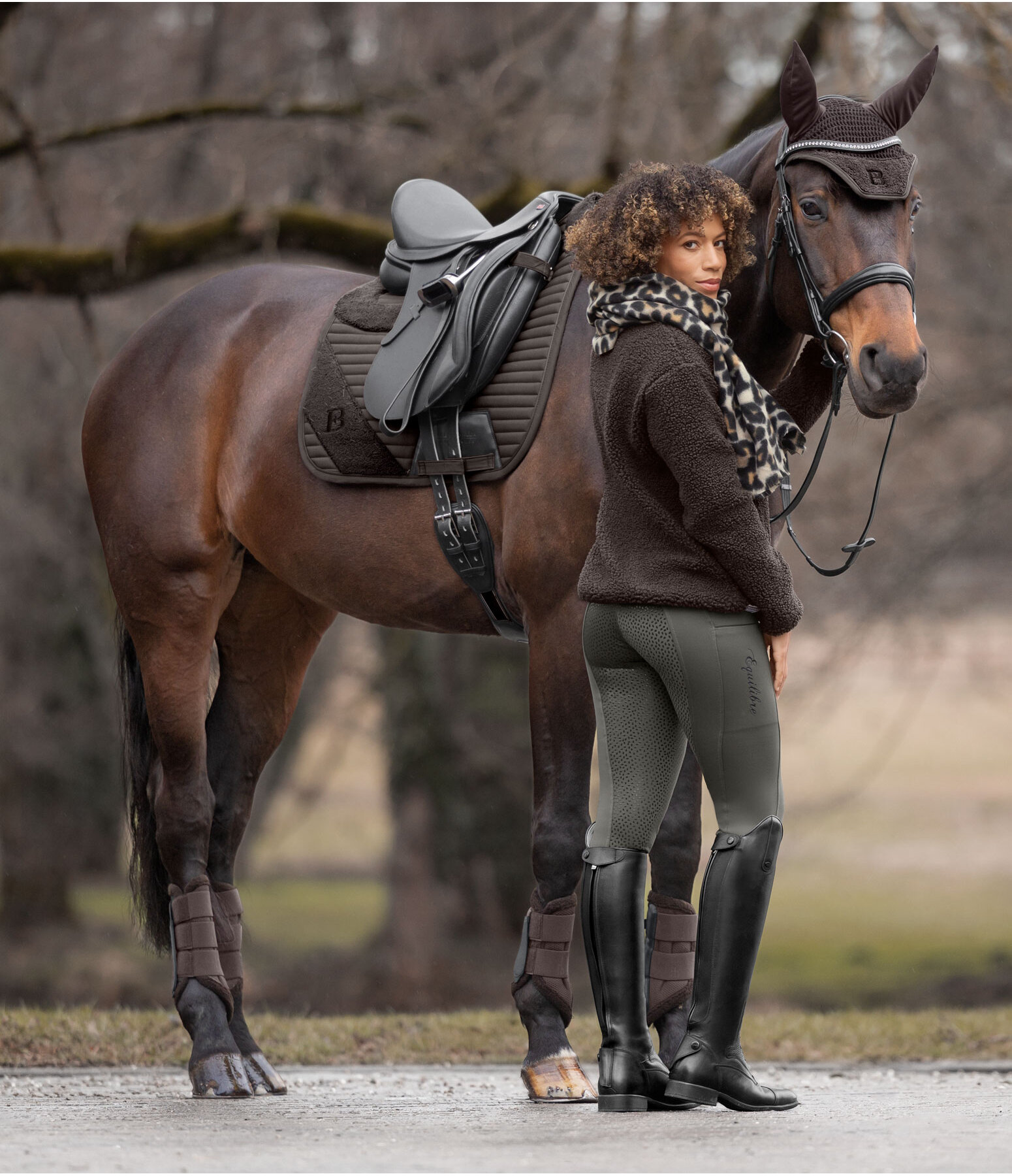 Hybrid Grip Thermal Full Seat Breeches Marleen