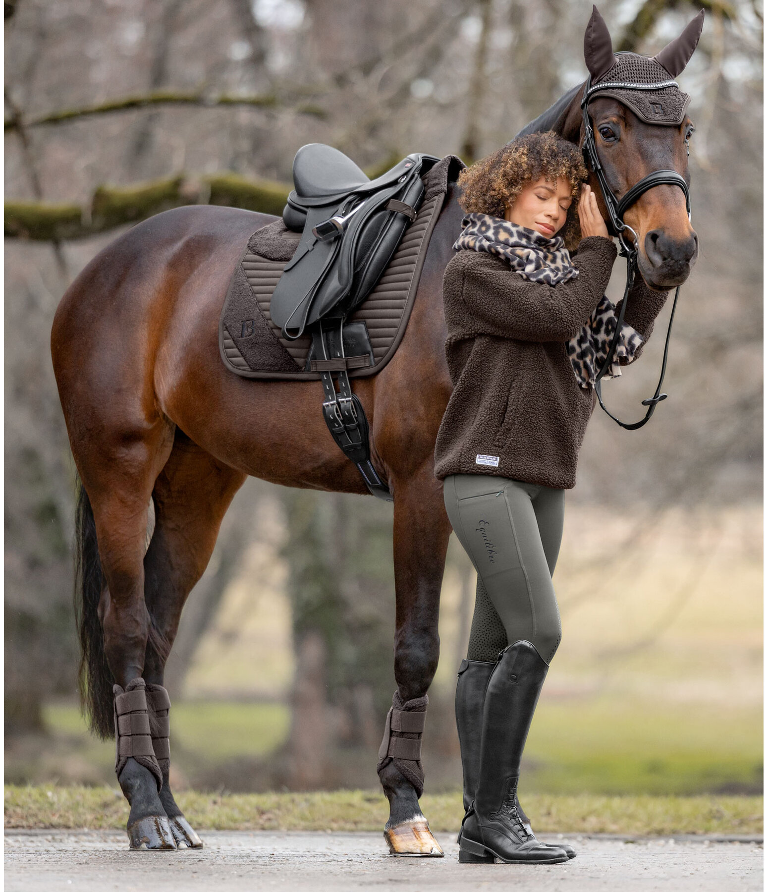 Hybrid Grip Thermal Full Seat Breeches Marleen