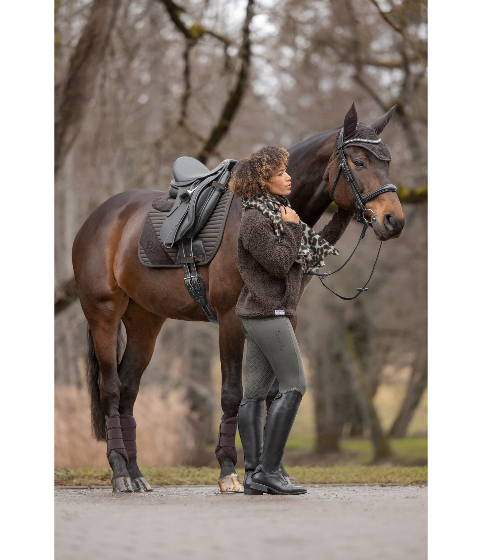 Hybrid Grip Thermal Full Seat Breeches Marleen