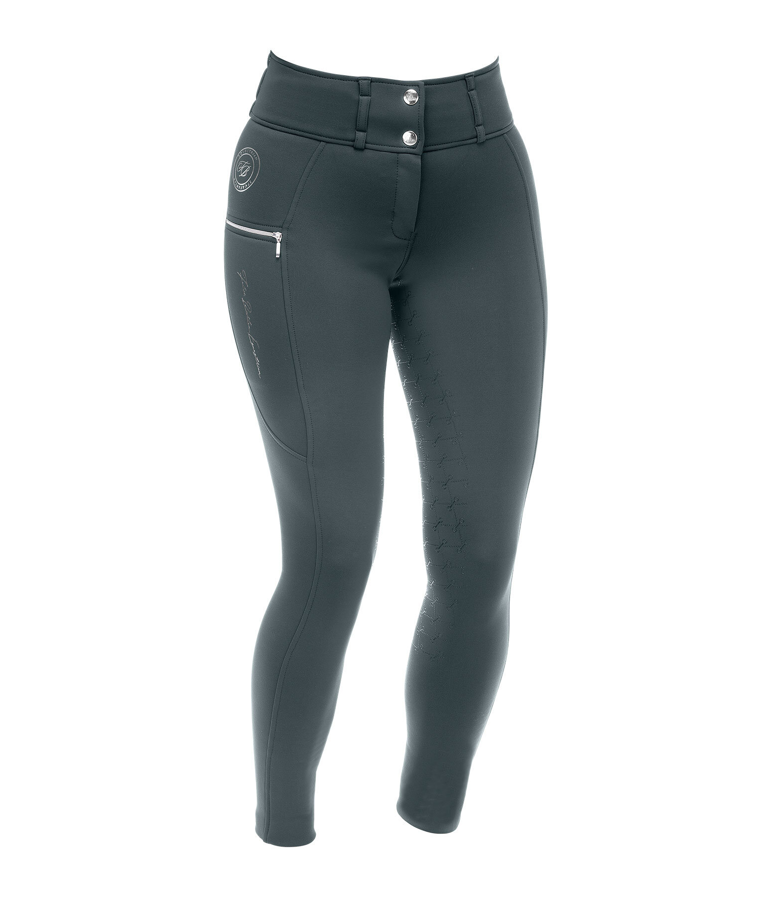 Thermal Hybrid Grip Full Seat Breeches Cheyenne