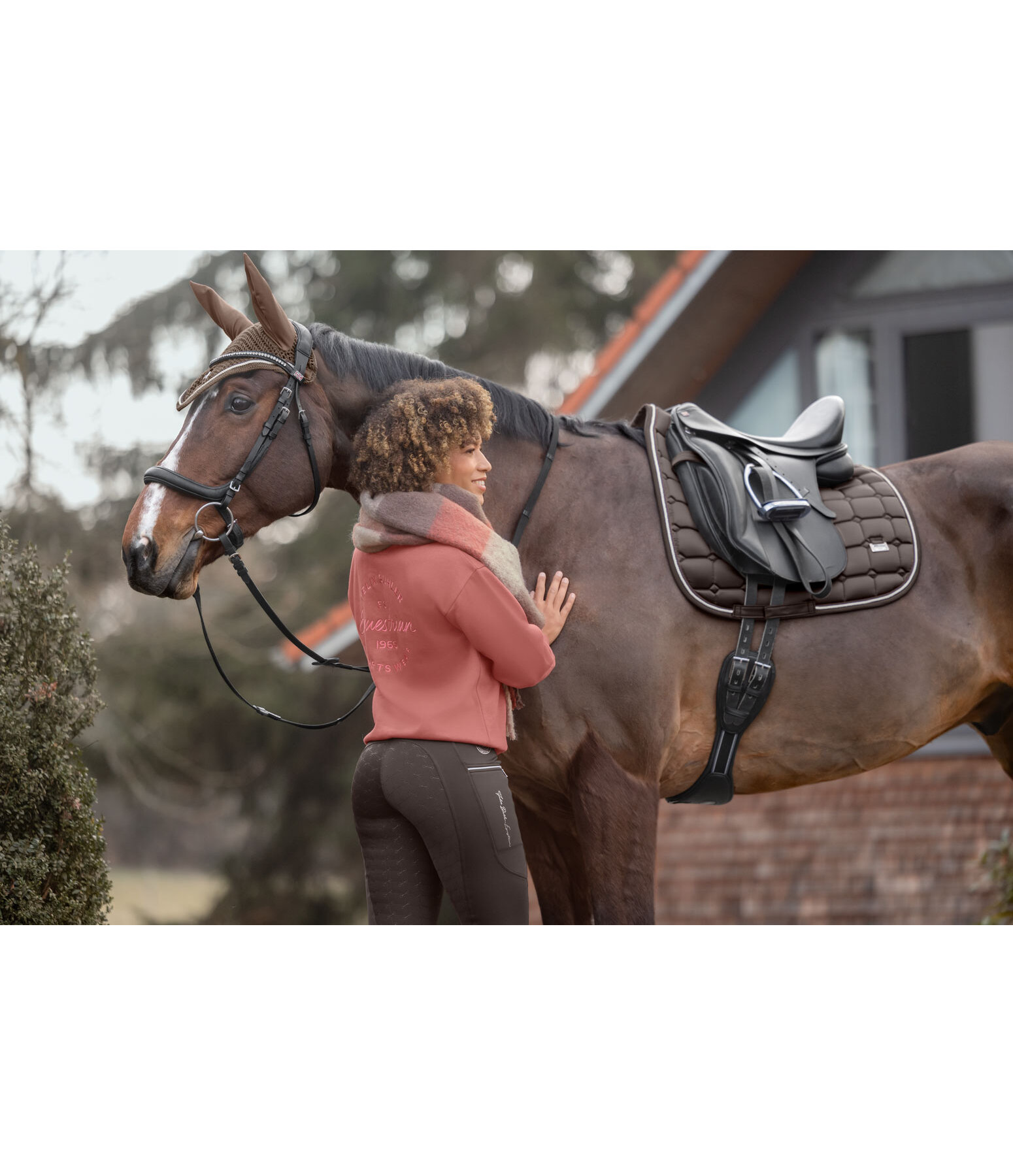 Thermal Hybrid Grip Full Seat Breeches Cheyenne