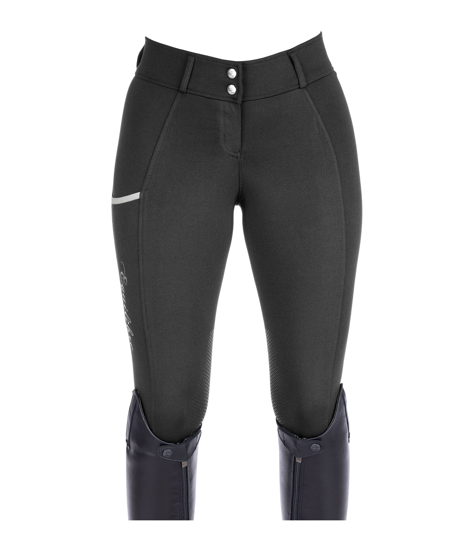 Hybrid Grip KneePatch Breeches Functional Basic Kramer Equestrian