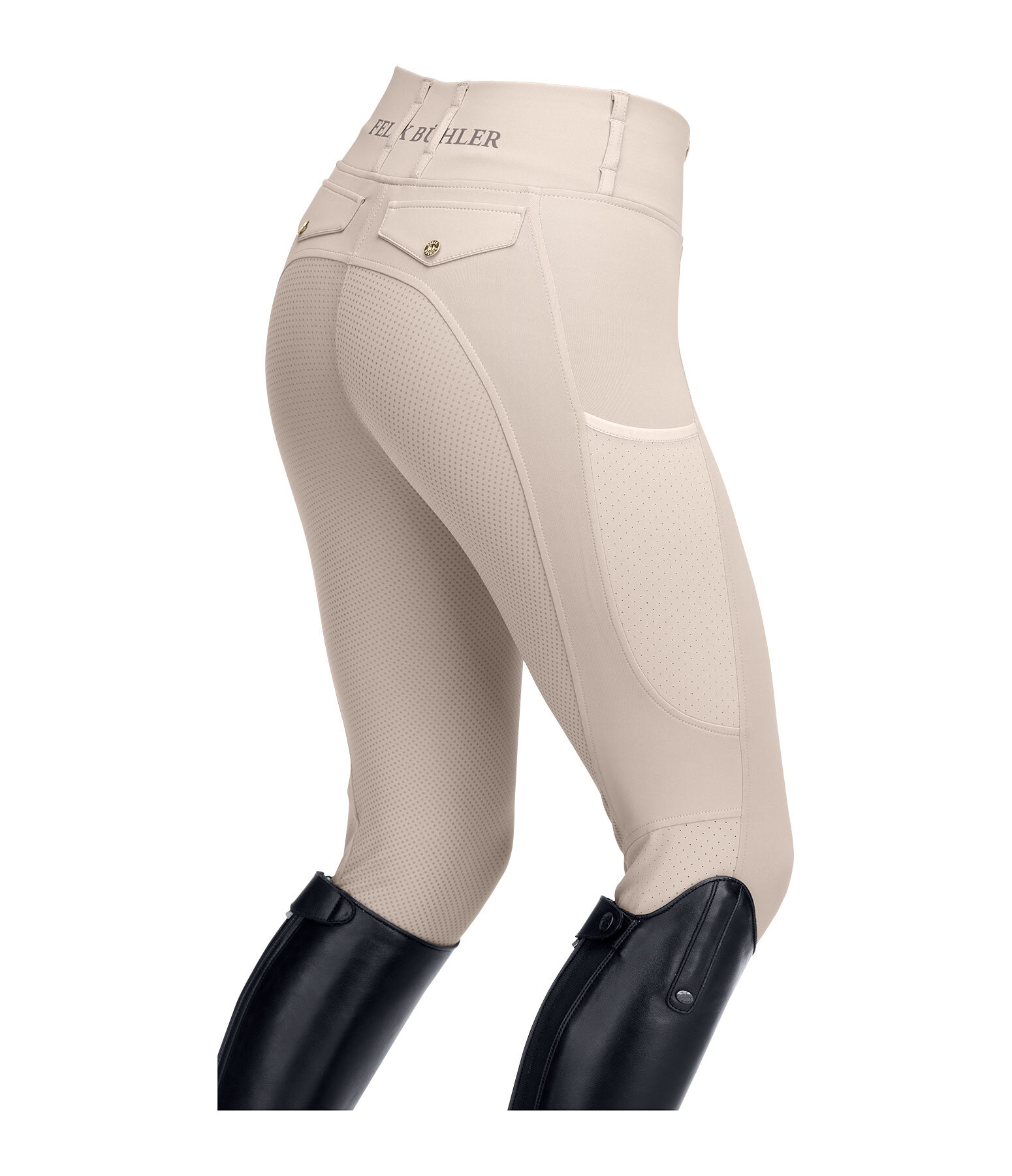 Grip Full Seat Riding Tights Marina Mesh