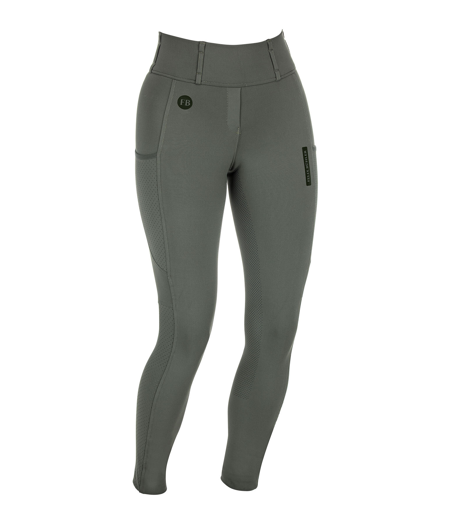 Grip Full Seat Summer Riding Tights Marina-Mesh