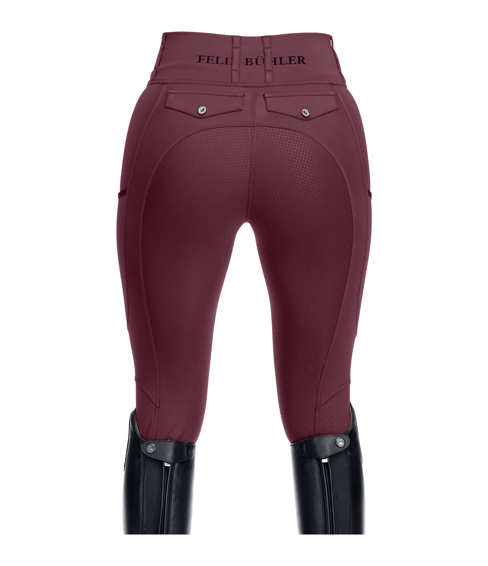 Grip Full Seat Summer Riding Tights Marina-Mesh