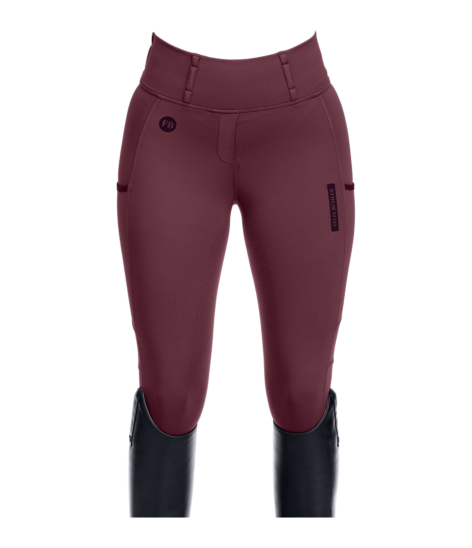 Grip Full Seat Summer Riding Tights Marina-Mesh