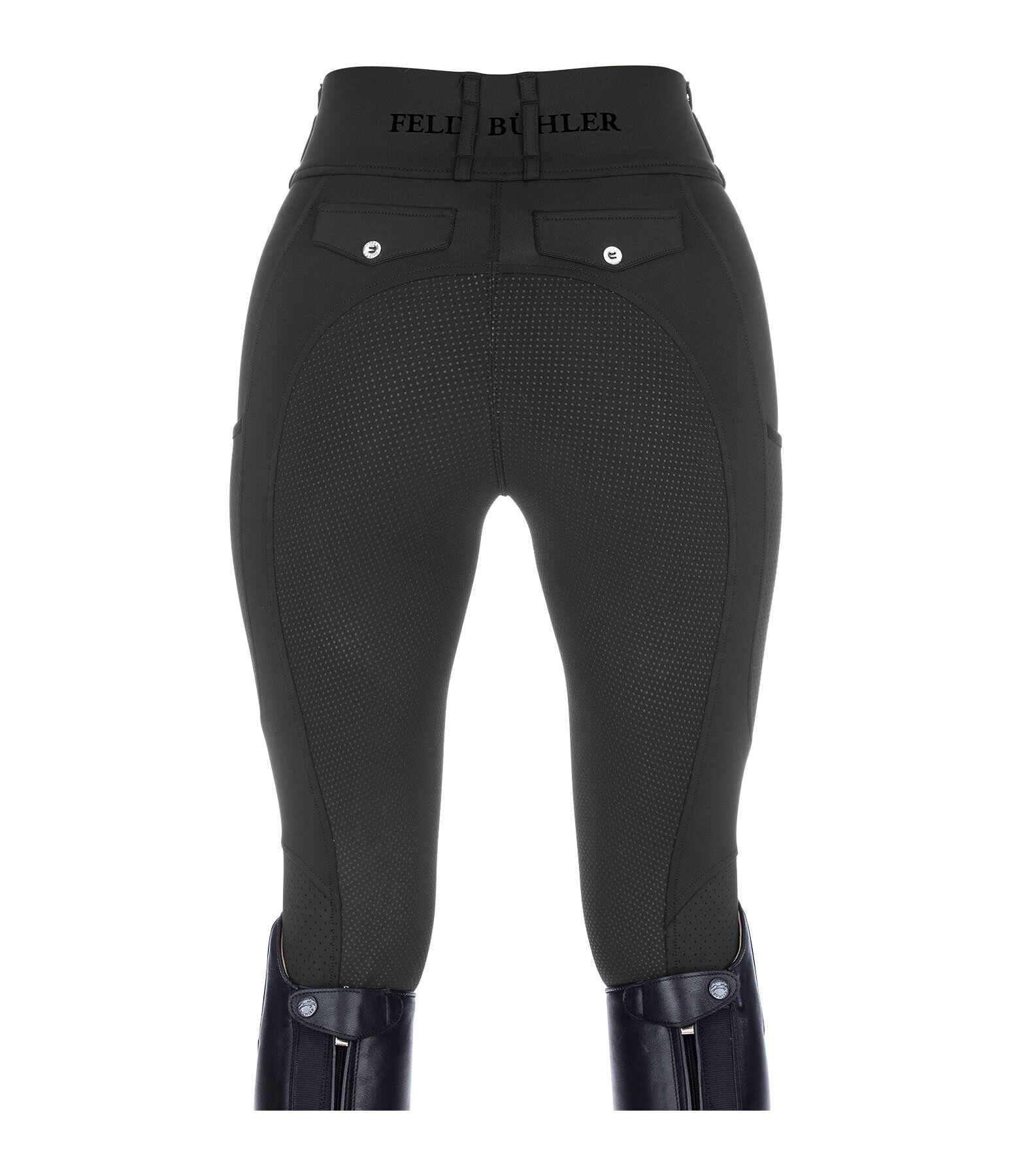 Grip Full Seat Summer Riding Tights Marina-Mesh