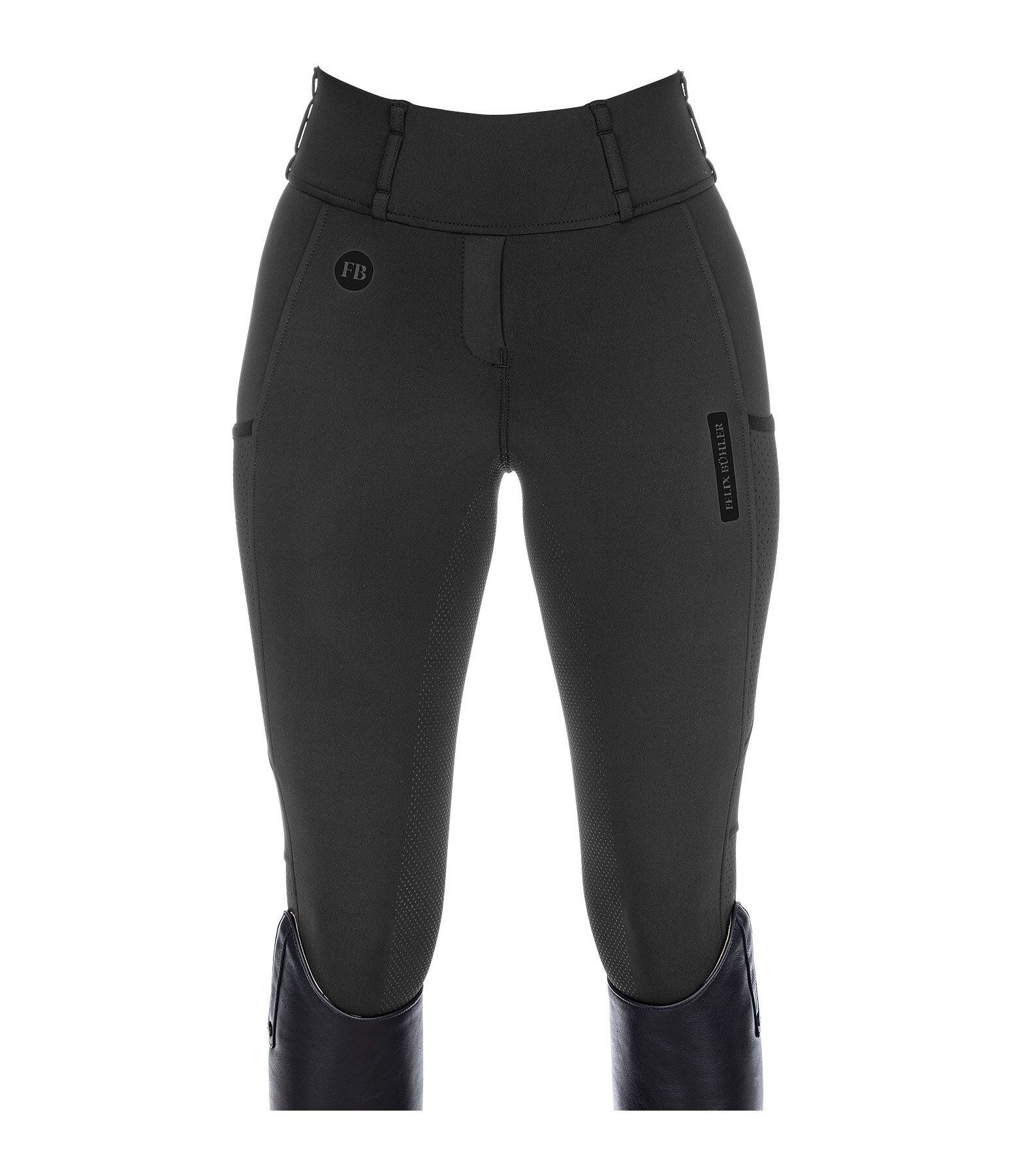 Grip Full Seat Summer Riding Tights Marina-Mesh