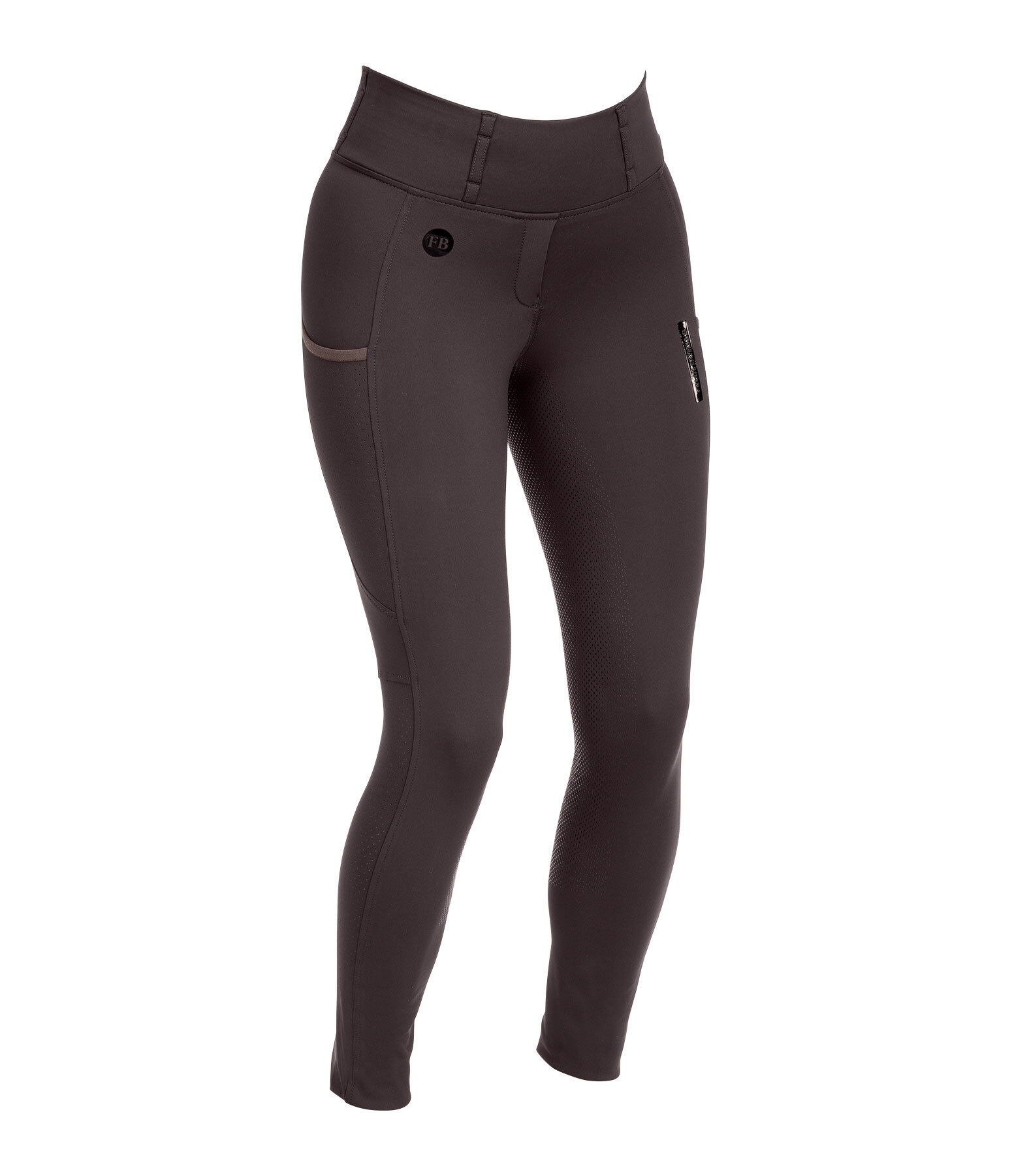 Grip Full Seat Summer Riding Tights Marina-Mesh