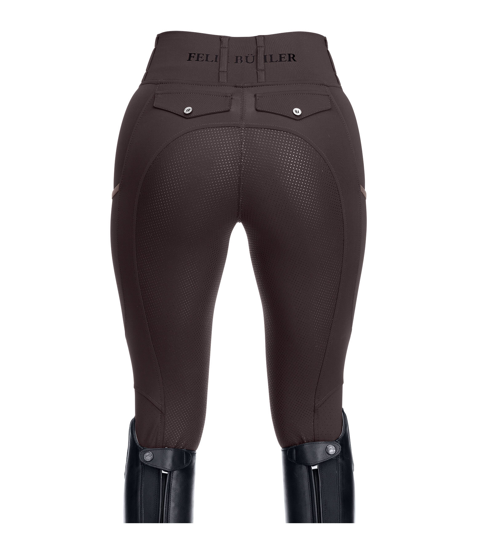 Grip Full Seat Summer Riding Tights Marina-Mesh