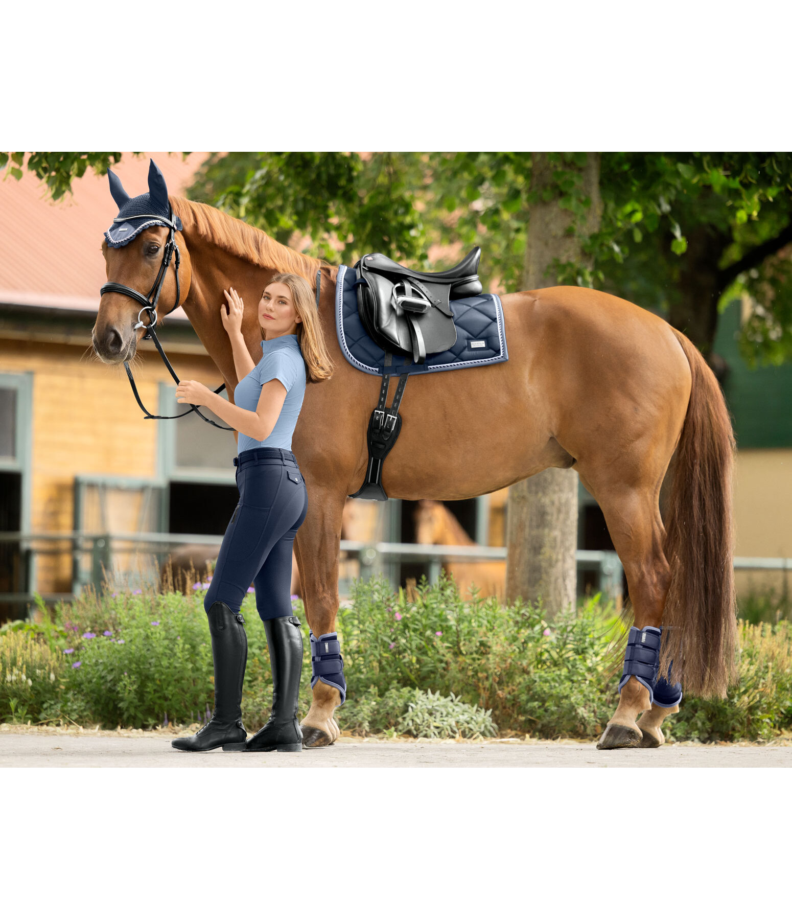 Hybrid Grip Full Seat Breeches Mesh Samira