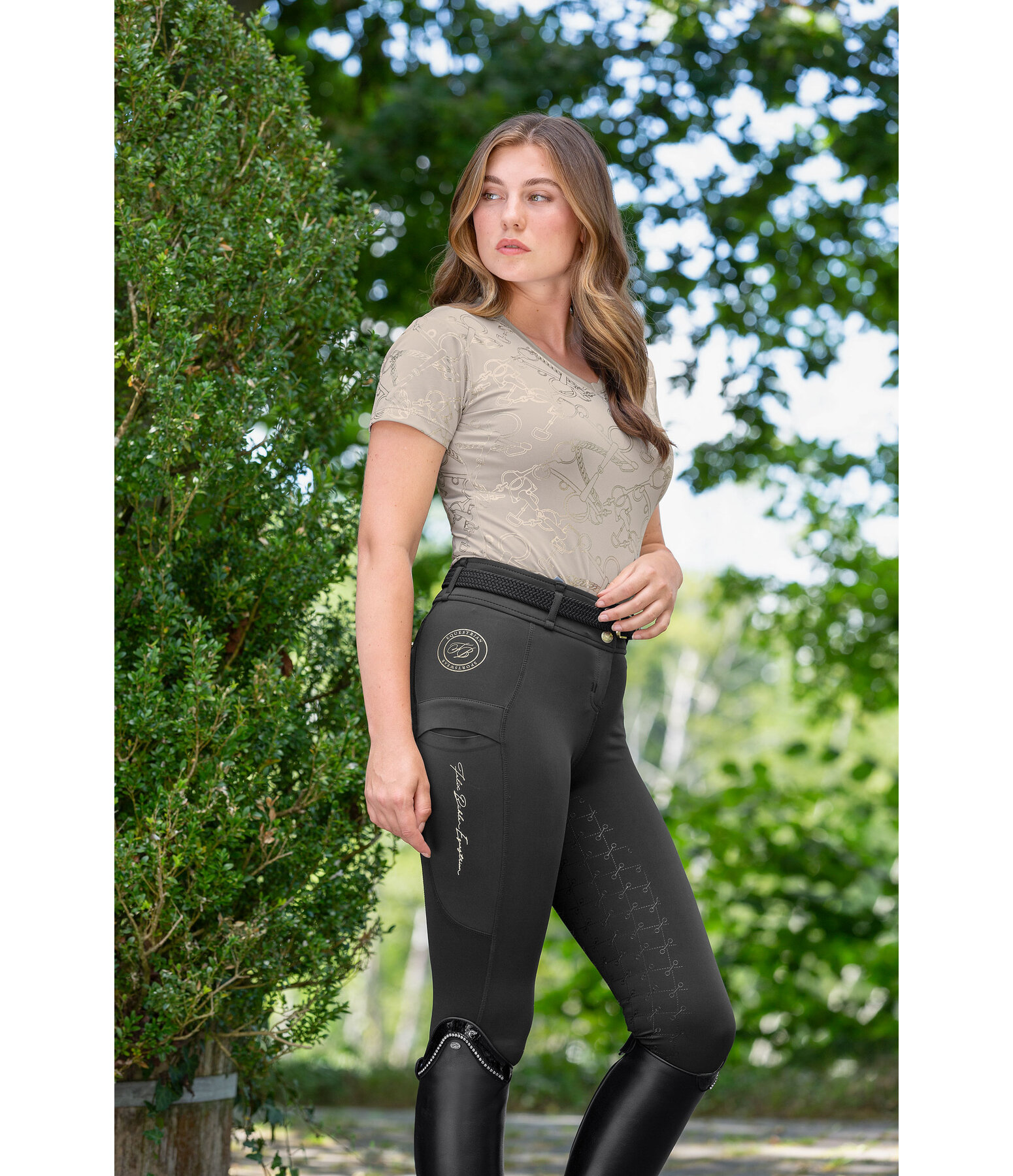 Hybrid-Grip Full Seat Breeches Kathleen