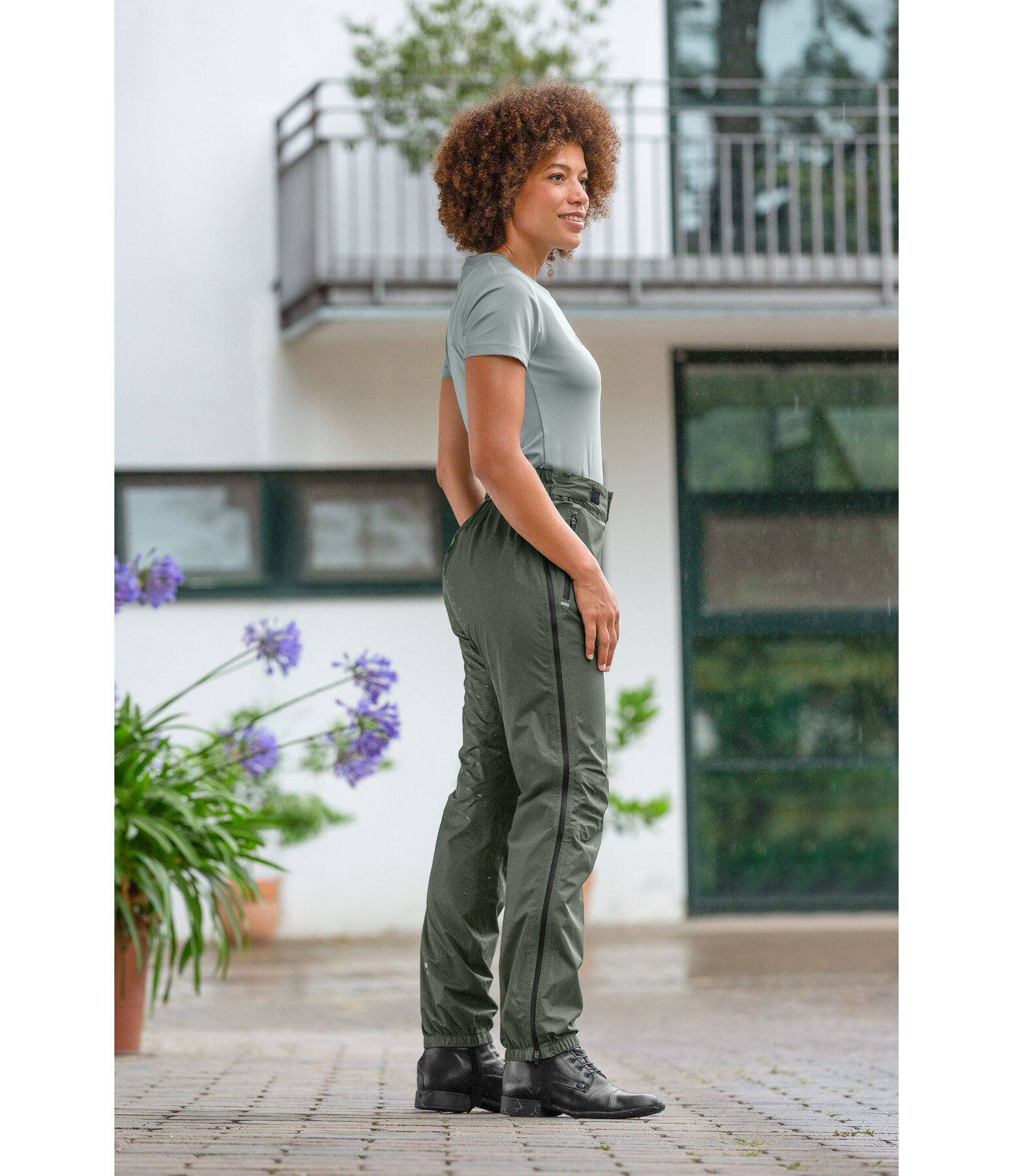 Grip Rain Overtrousers Glacier
