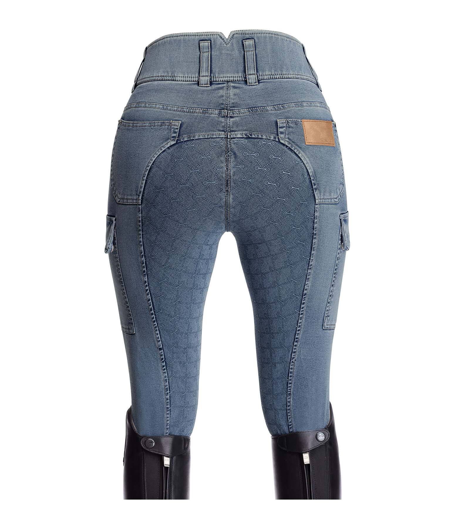 High Waist Jeans Grip Breeches Laura