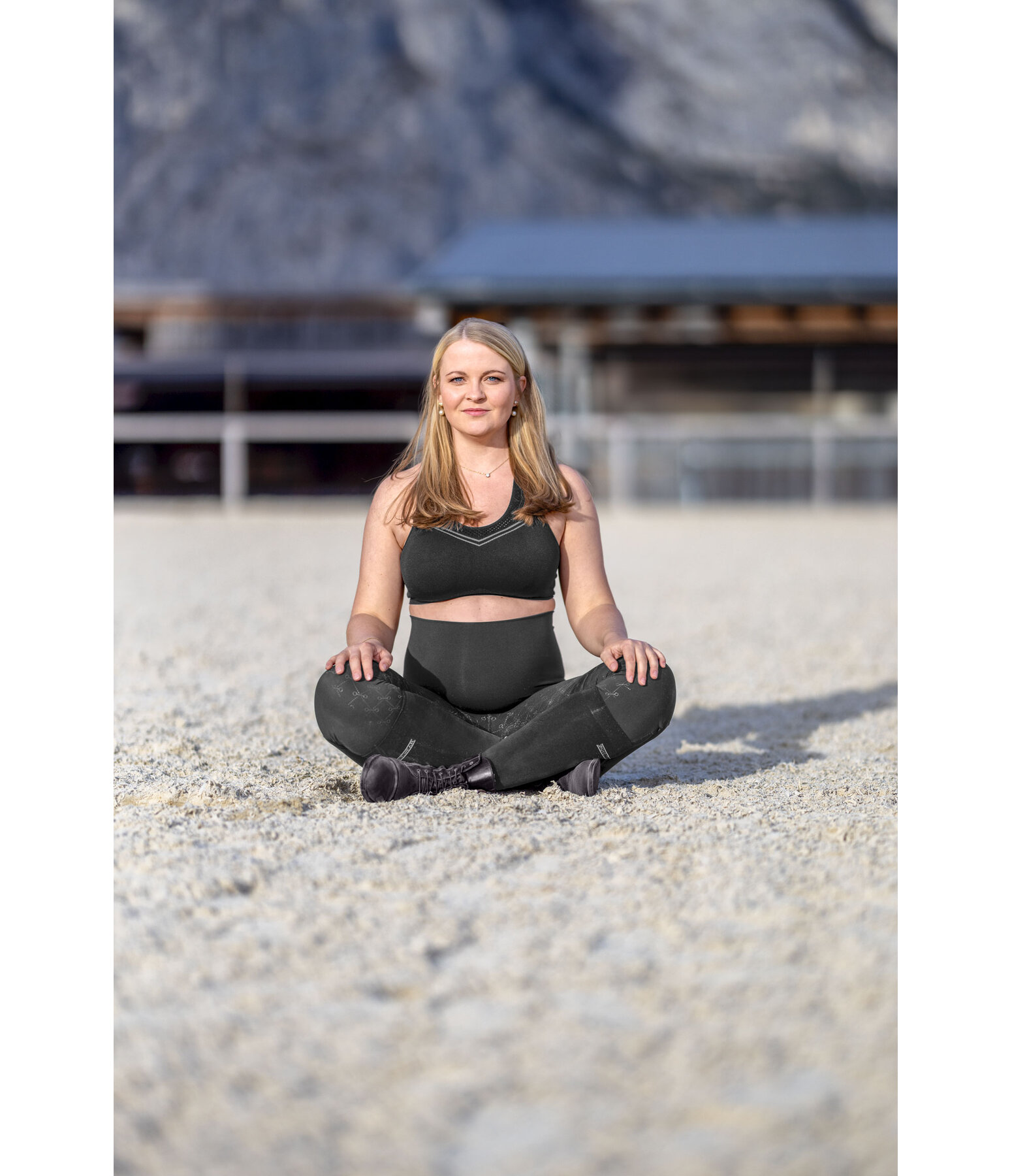 Grip Thermal Pregnancy Riding Tights Elisabeth