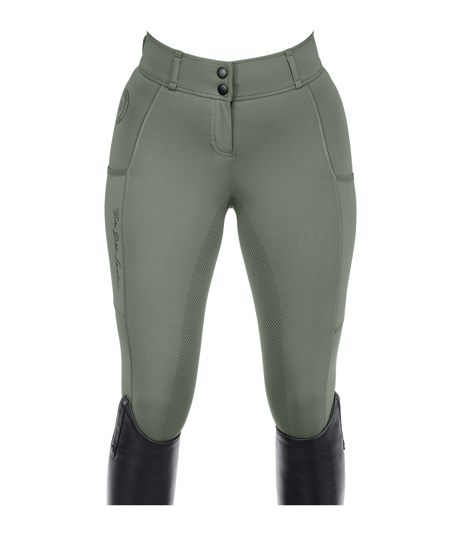 Hybrid Grip Full Seat Breeches Mesh Aimee
