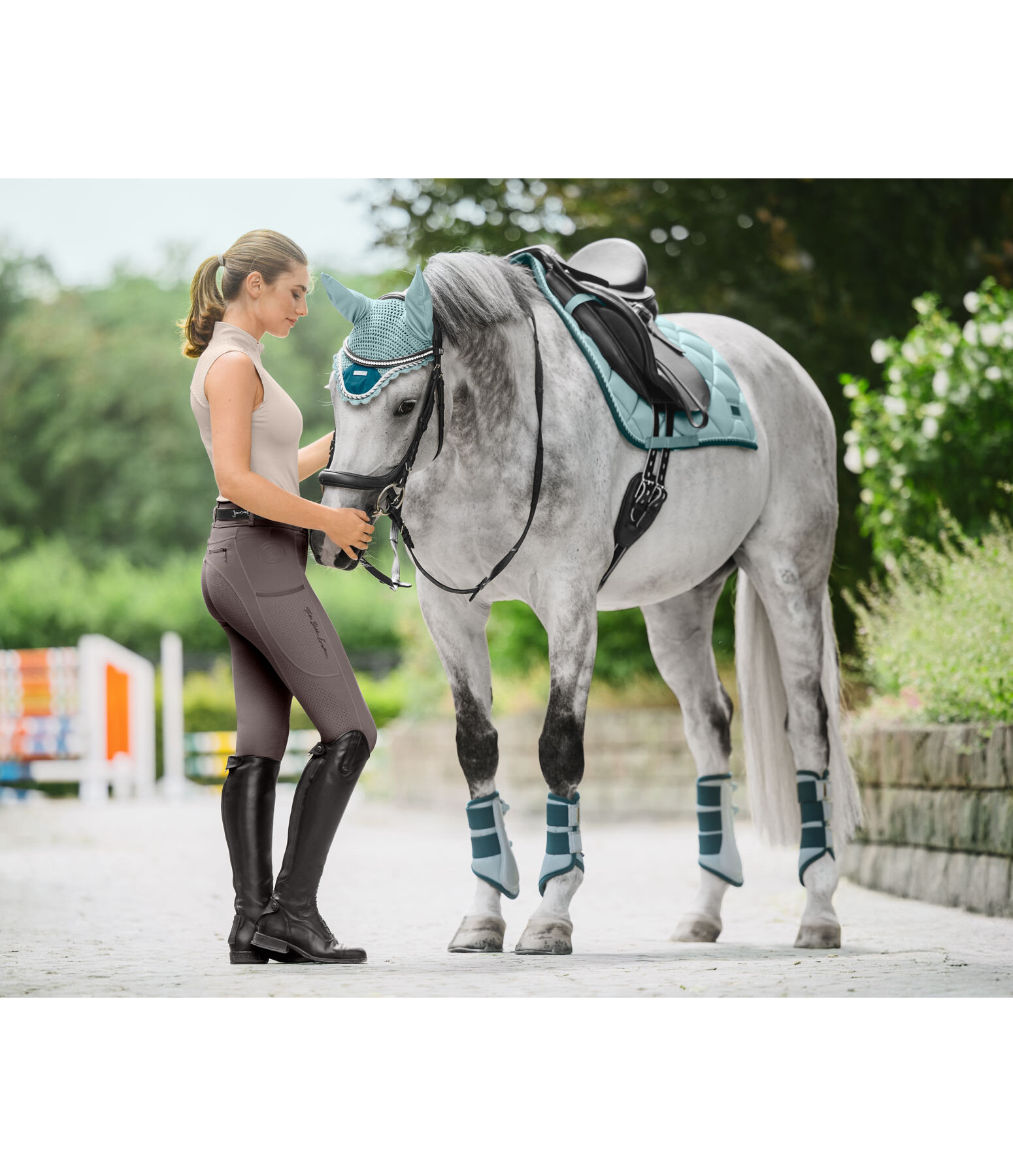 Hybrid Grip Full Seat Breeches Mesh Aimee