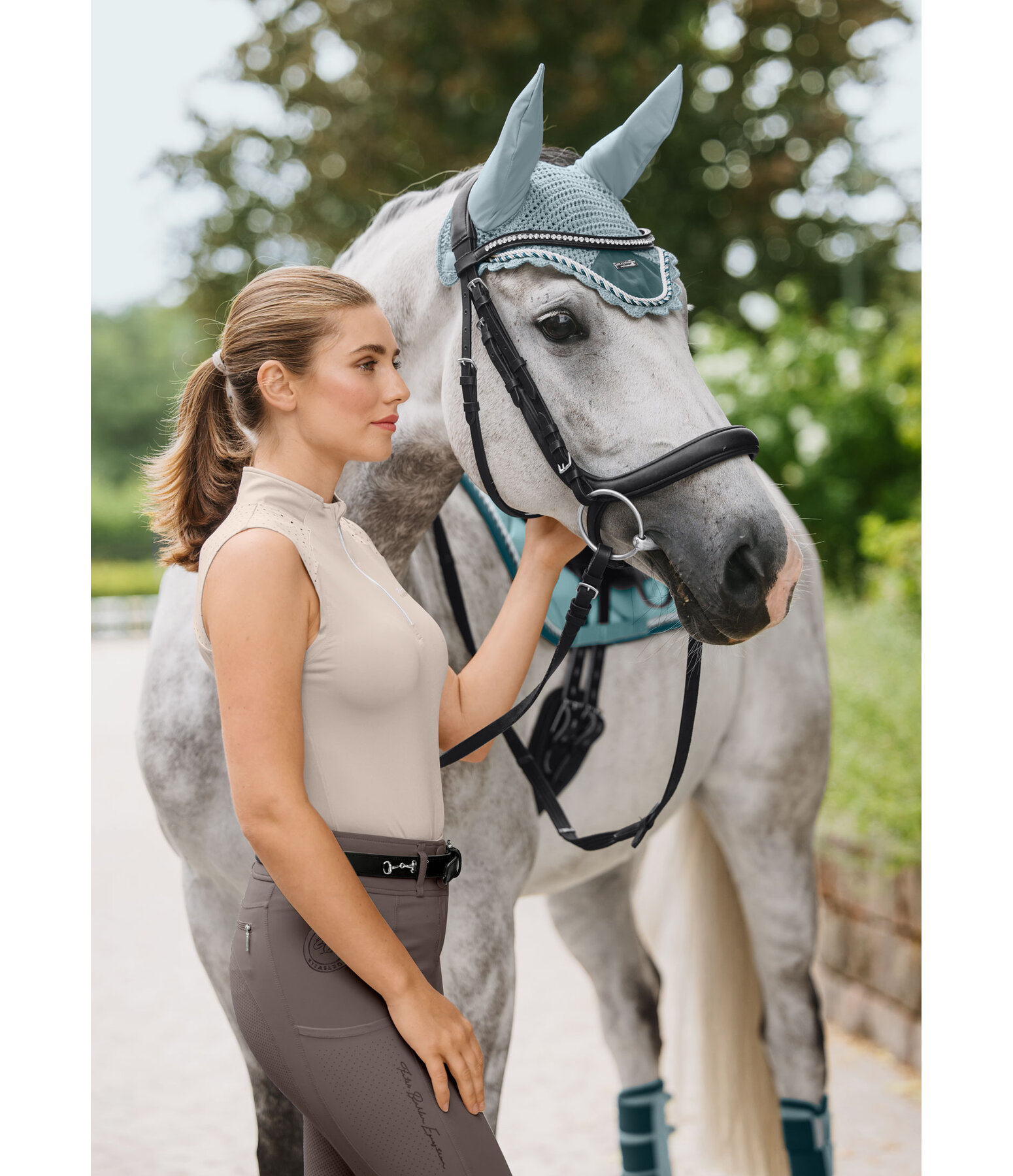 Hybrid Grip Full Seat Breeches Mesh Aimee