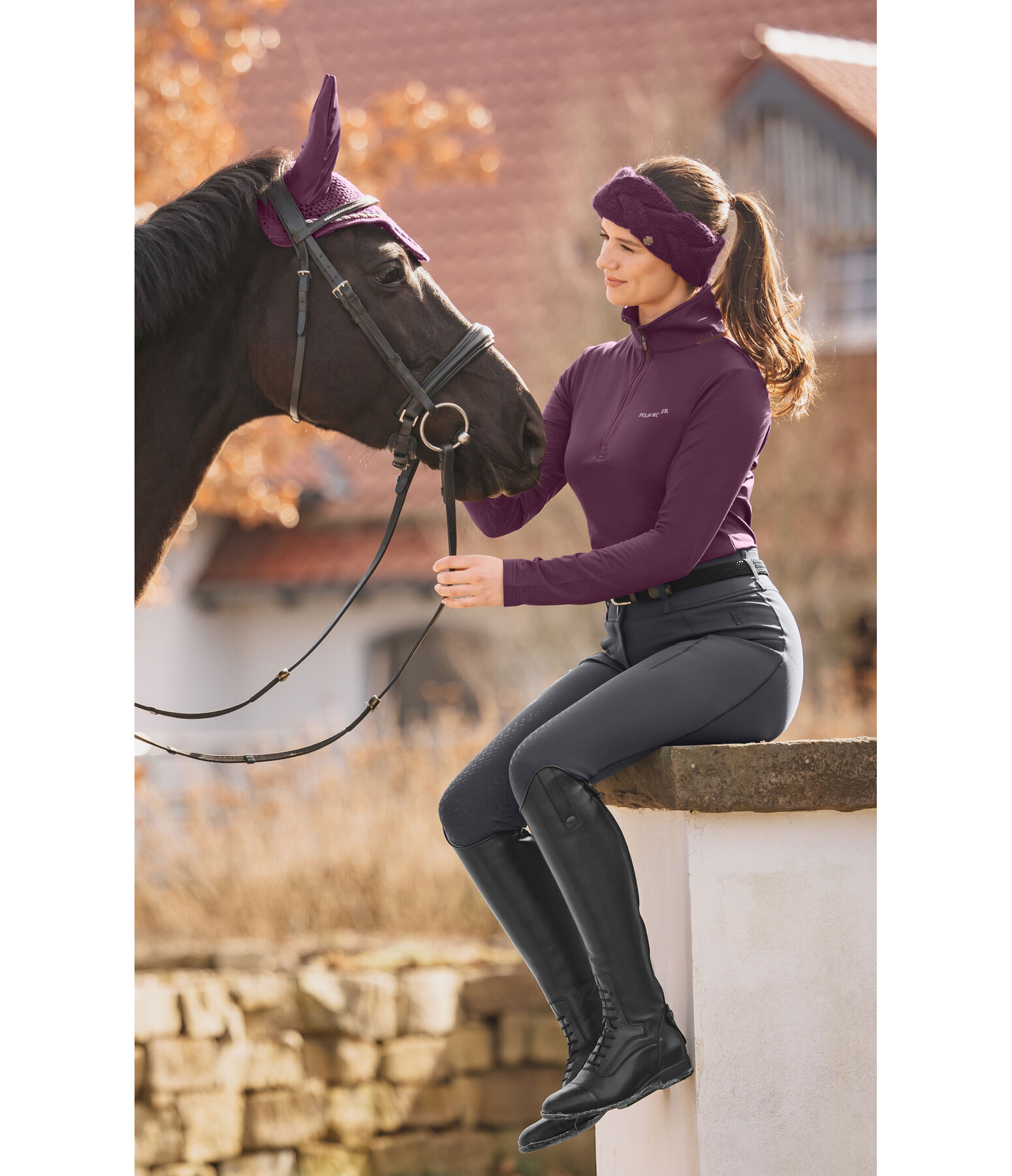 Hybrid Grip Thermal Breeches Leonie