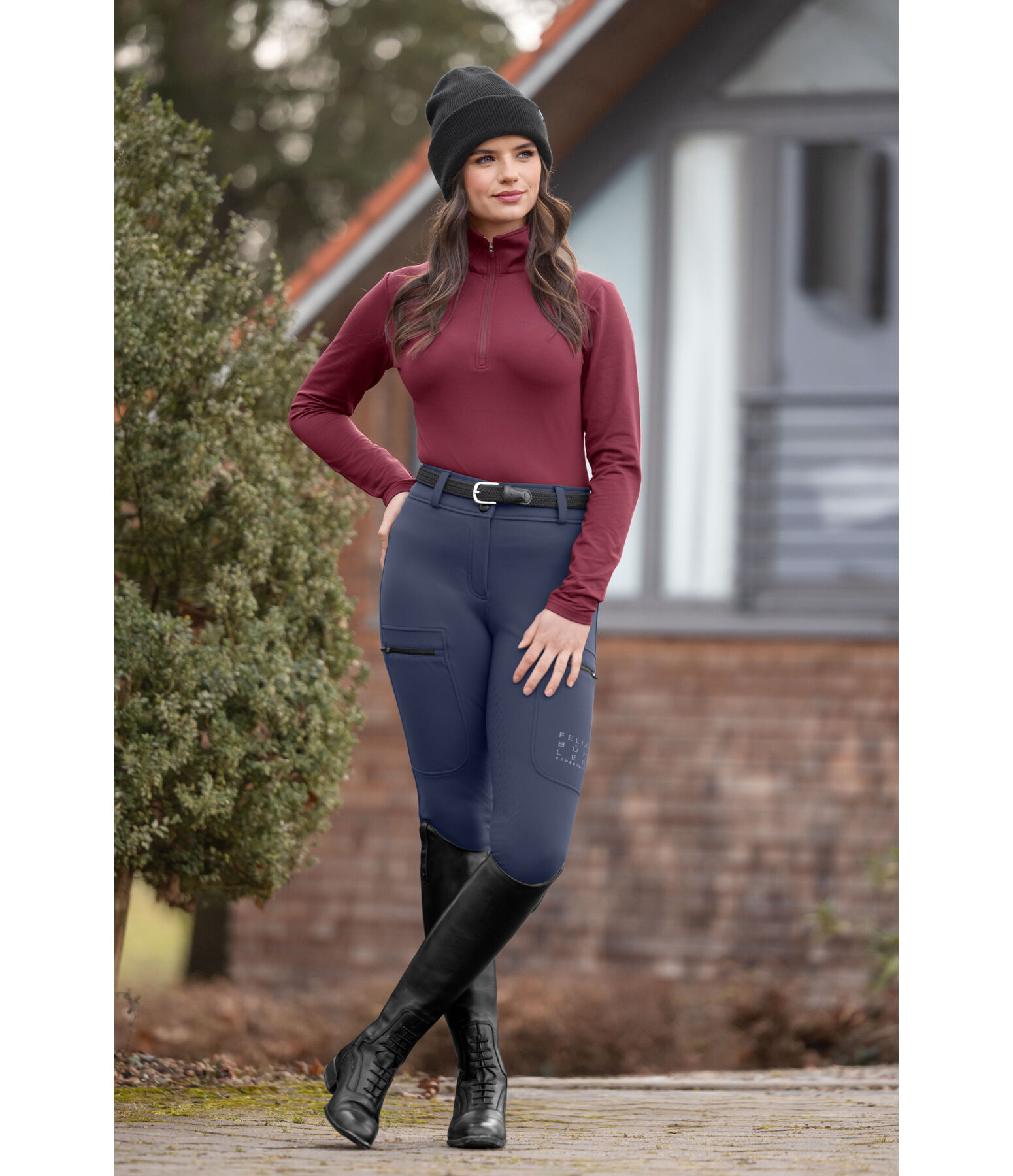 Grip Full Seat Thermal Breeches Softshell Cosima