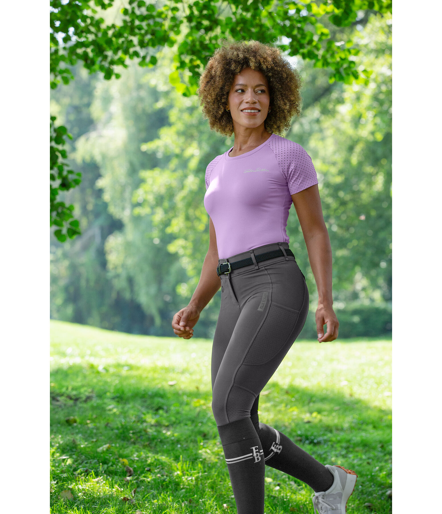Hybrid Full Seat Breeches Mesh Denise CTS