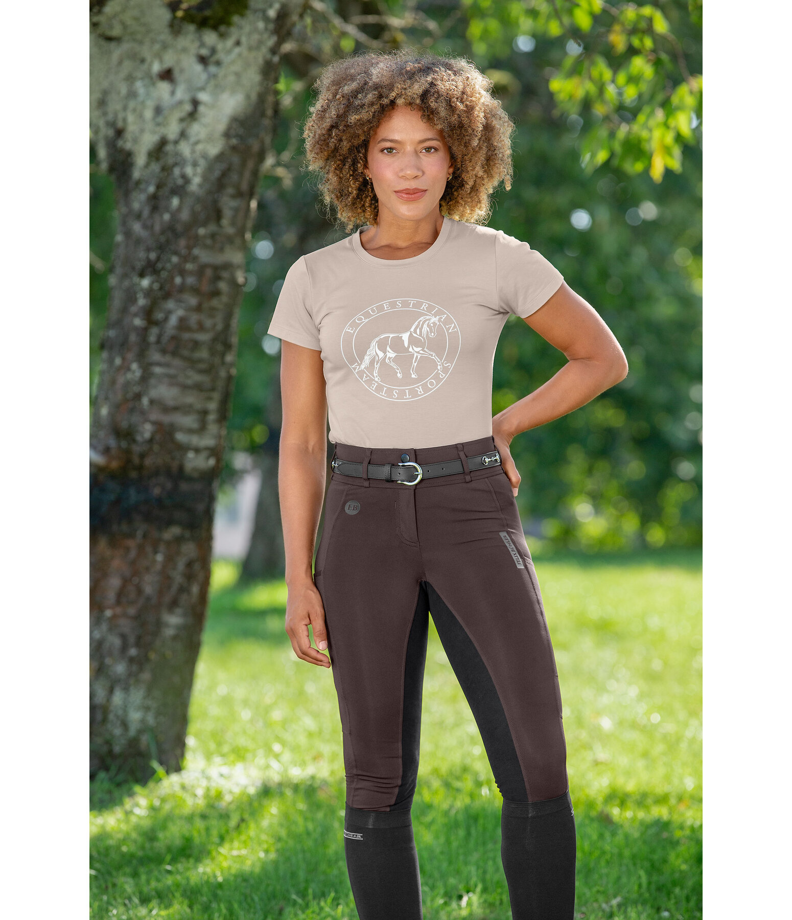 Hybrid Full Seat Breeches Mesh Denise CTS