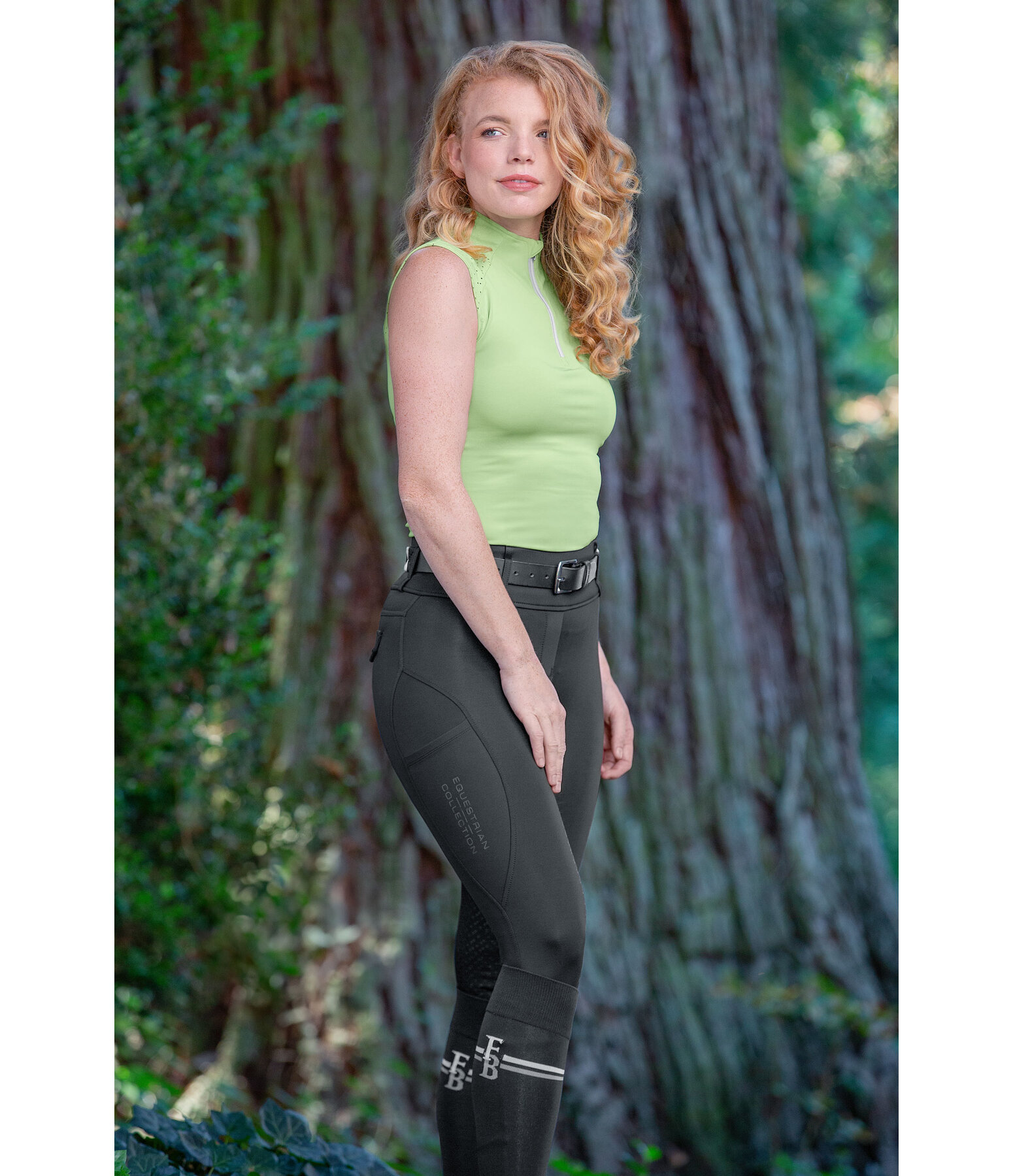 Compression Grip Riding Tights Lilian