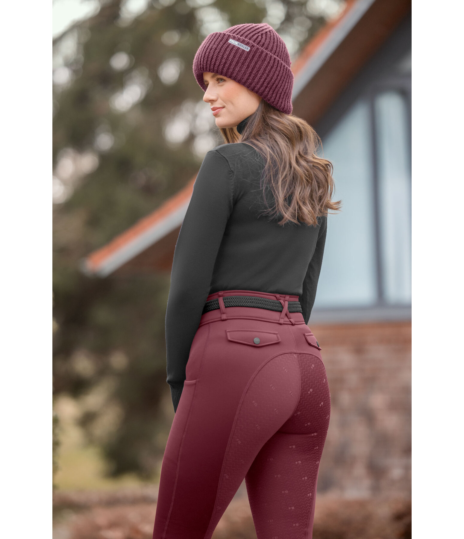 Hybrid Grip Thermal Breeches Tina