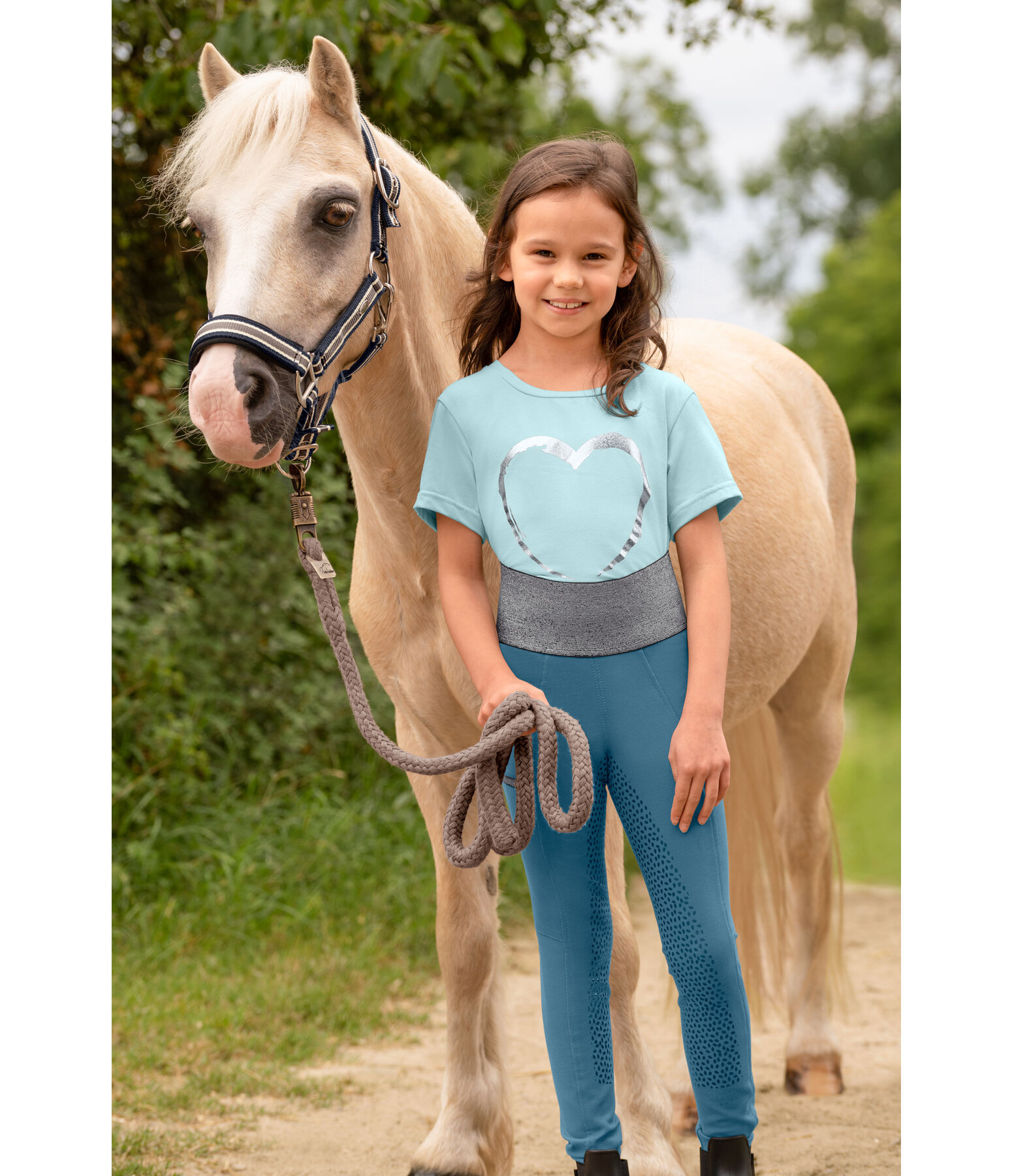 Children's Grip Riding Tights Gina