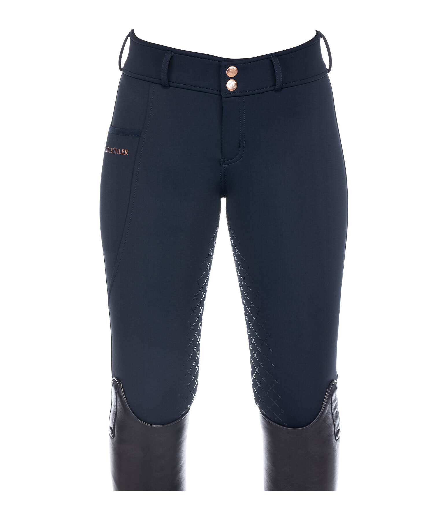 Children's Soft Shell Grip Full Seat Breeches Fjolla