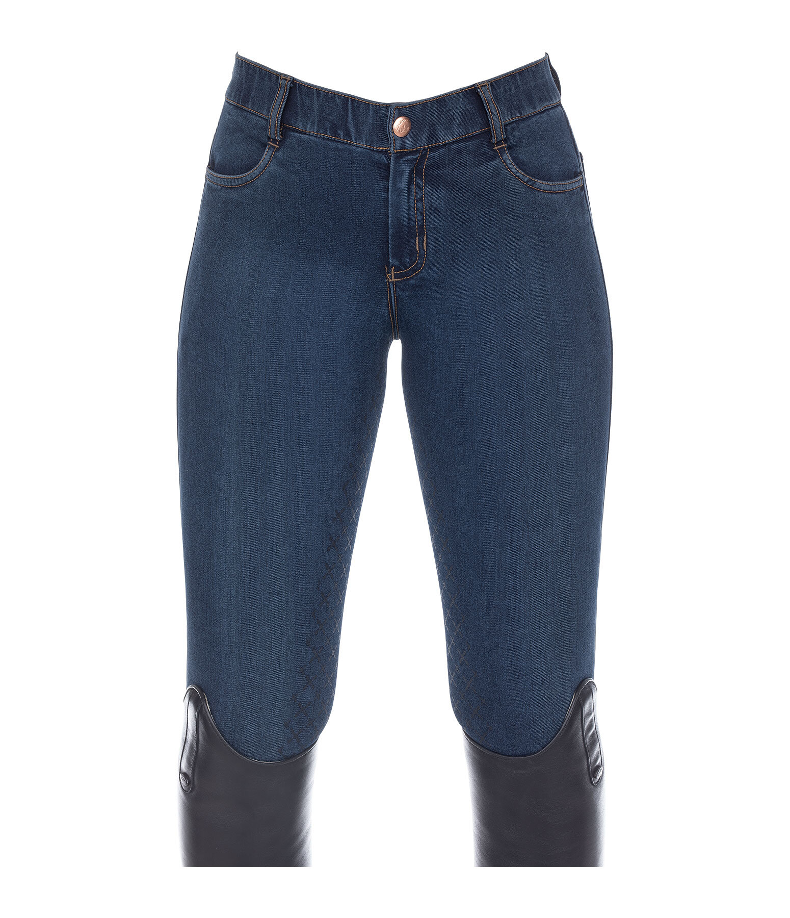 Children's Denim Grip Full Seat Breeches Lumi