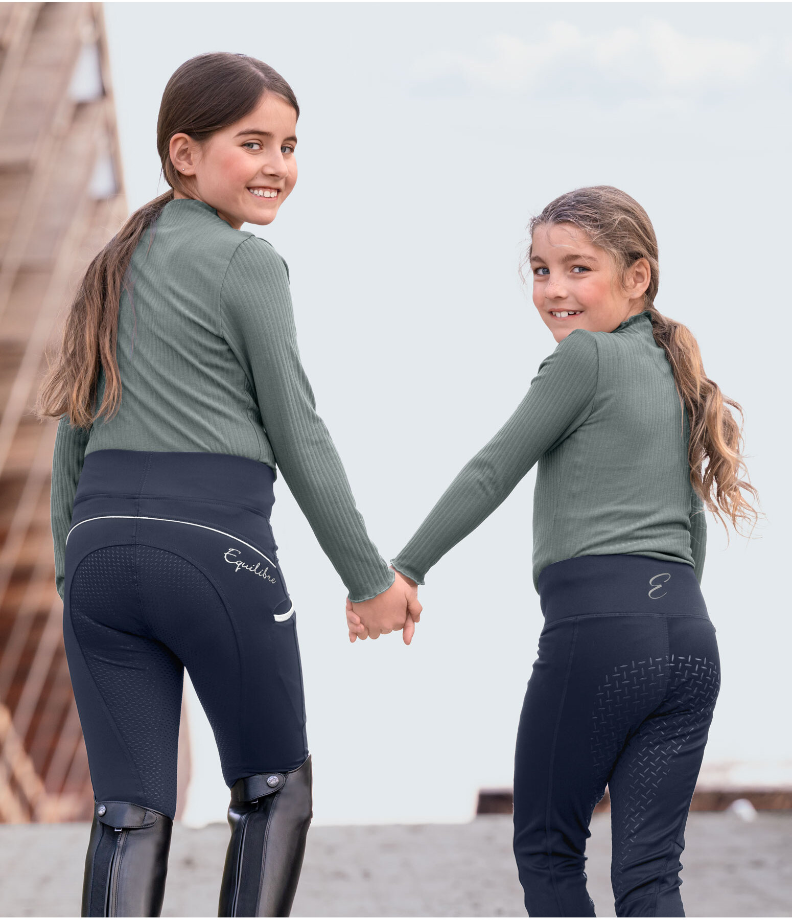 Children's Grip Full-Seat Riding Tights Elija