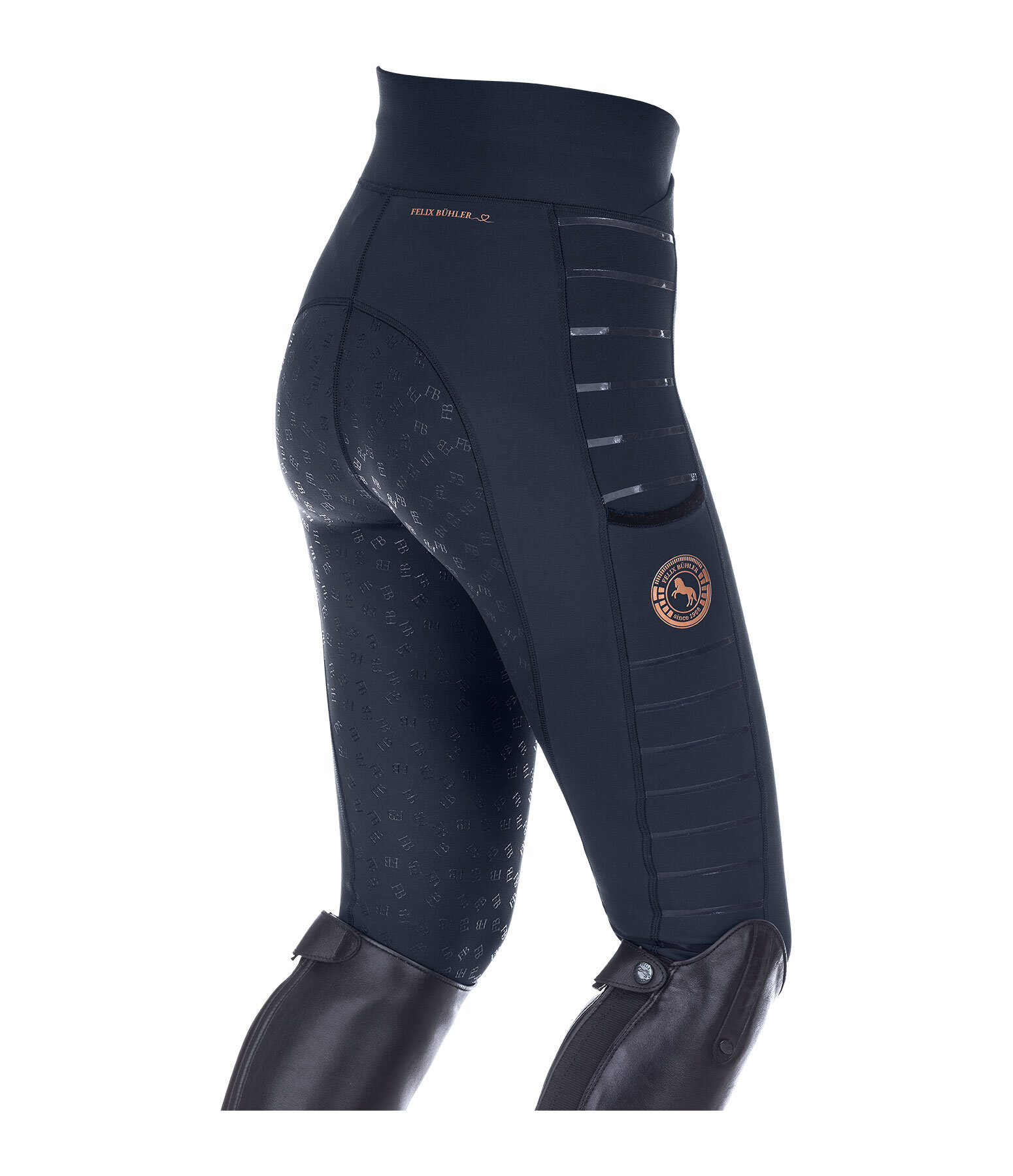 Children's Thermal Grip Full Seat Riding Tights