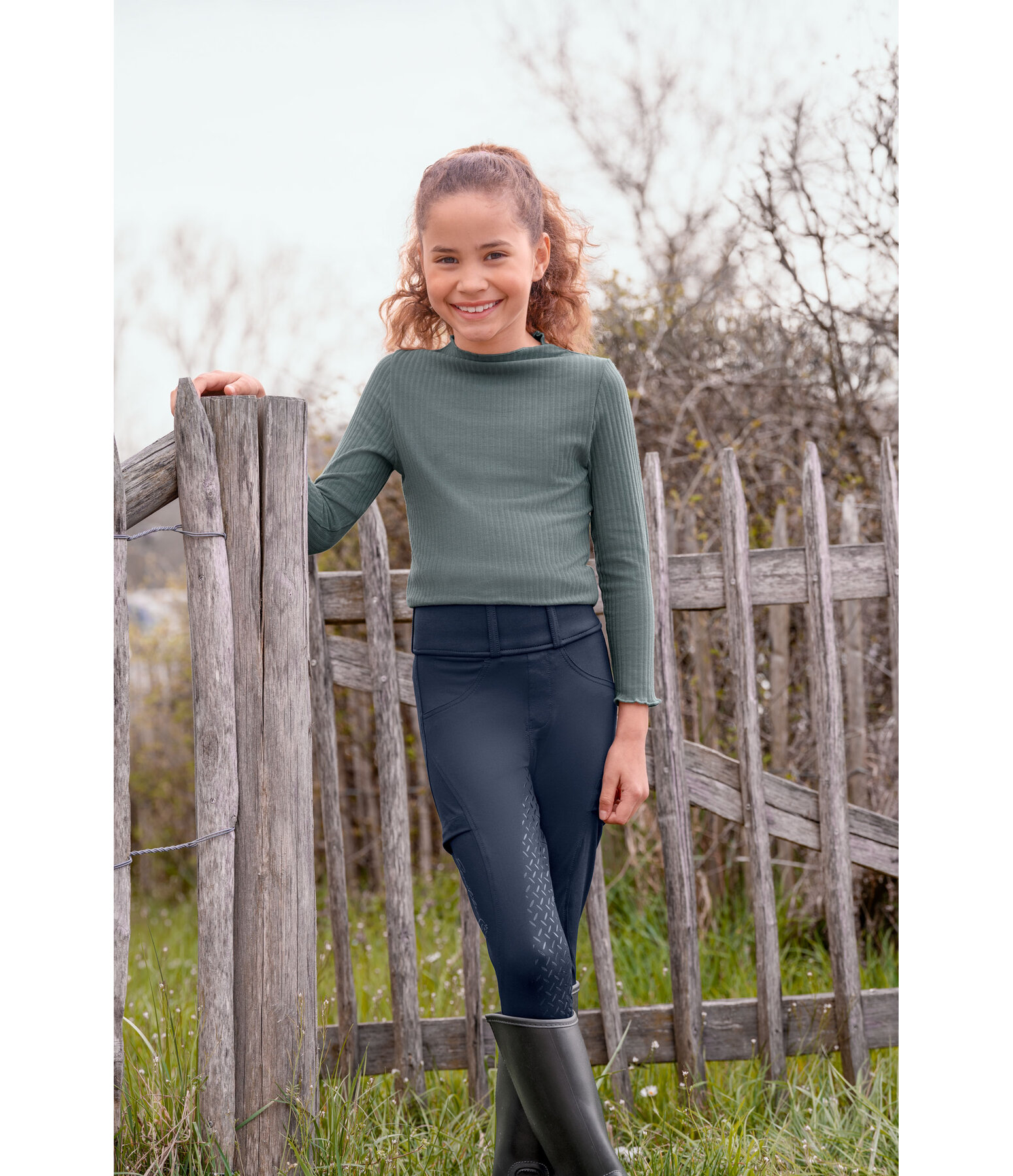 Children's Hybrid Grip Full Seat Breeches Ilva