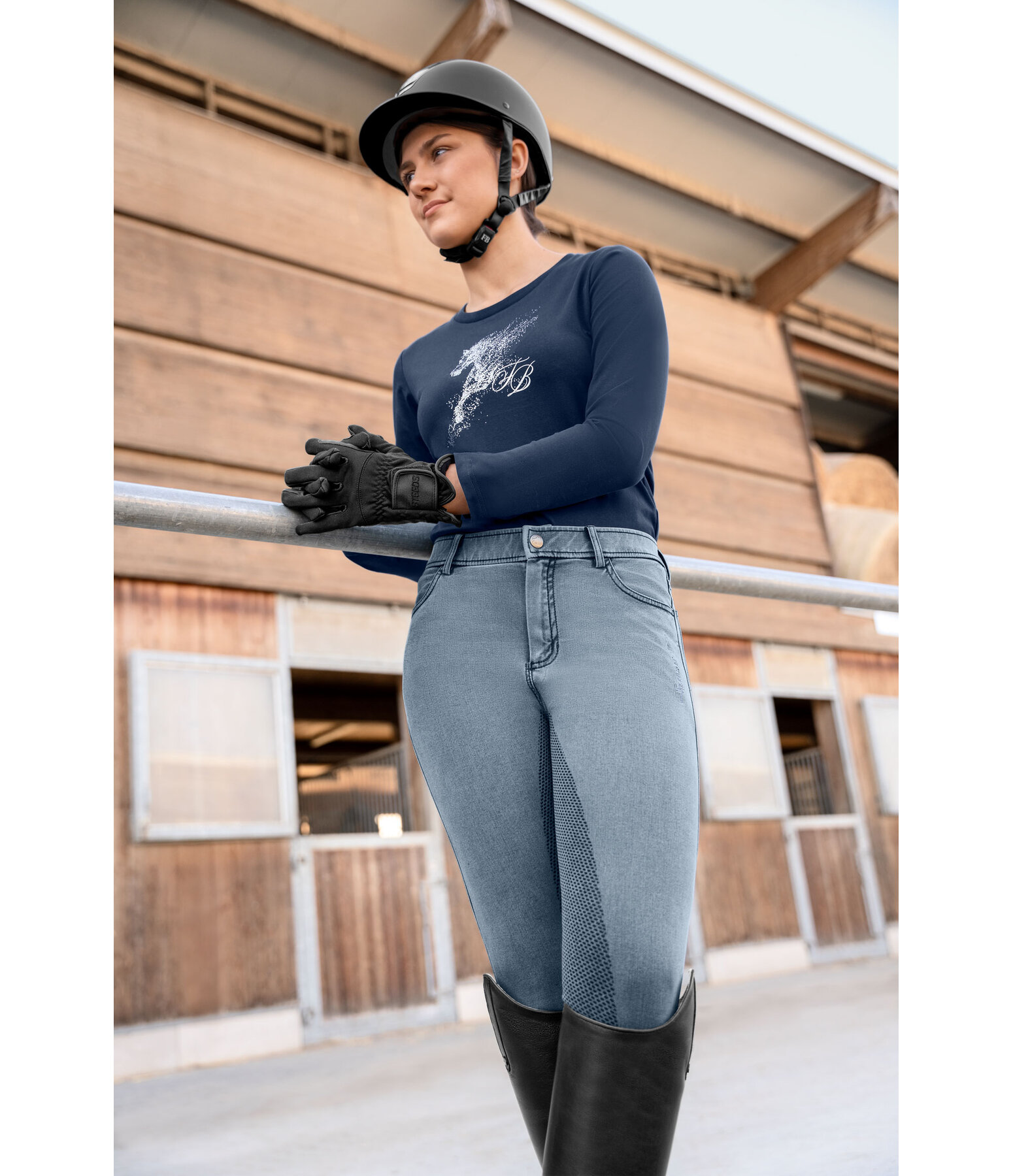 Children's Denim Breeches Demi