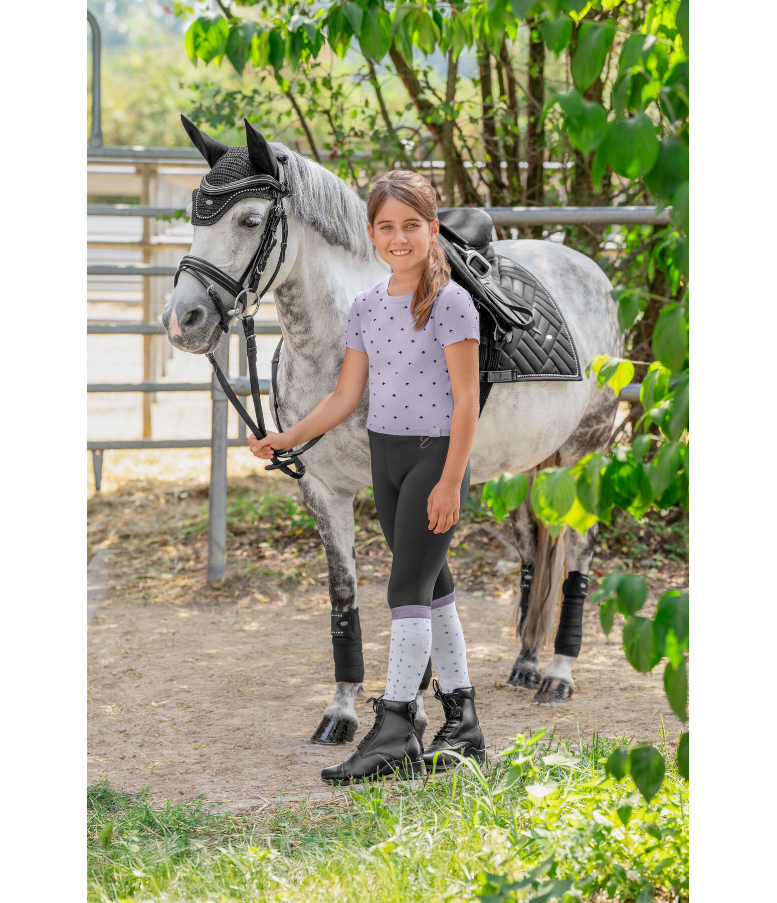 Children's Grip Full Seat Riding Tights Beginner
