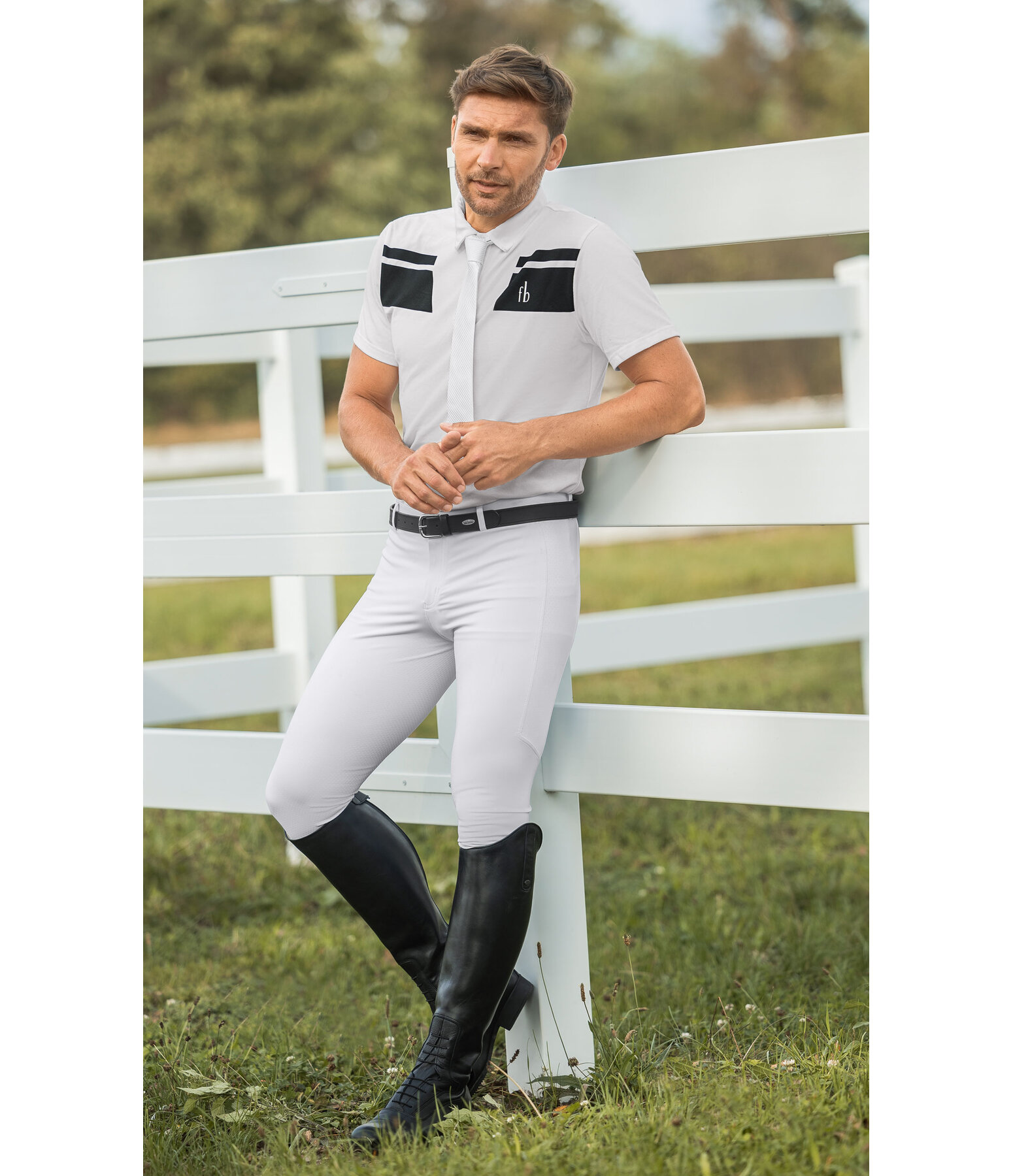 Men's Hybrid Grip Full Seat Breeches Tacoma