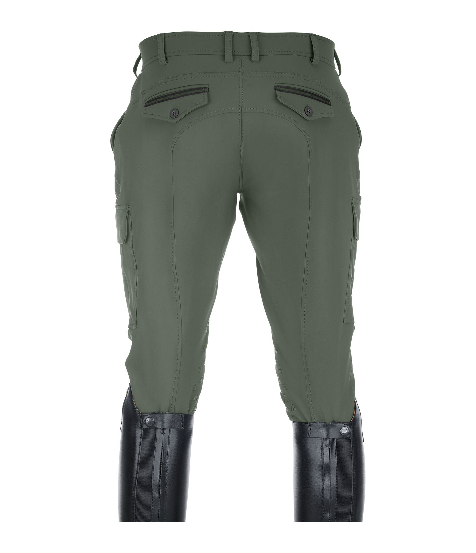 Men's Hybrid Grip Knee Patch Breeches Lucas