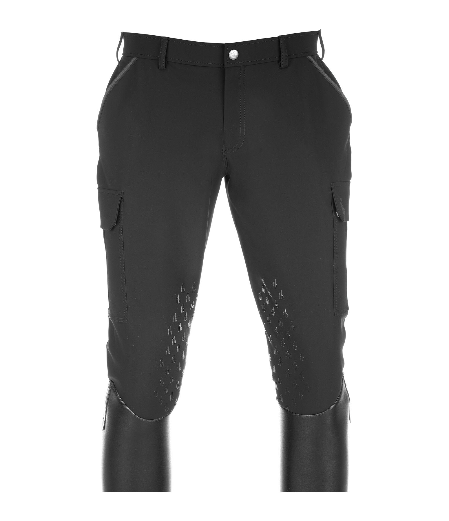 Men's Hybrid Grip Knee Patch Breeches Lucas
