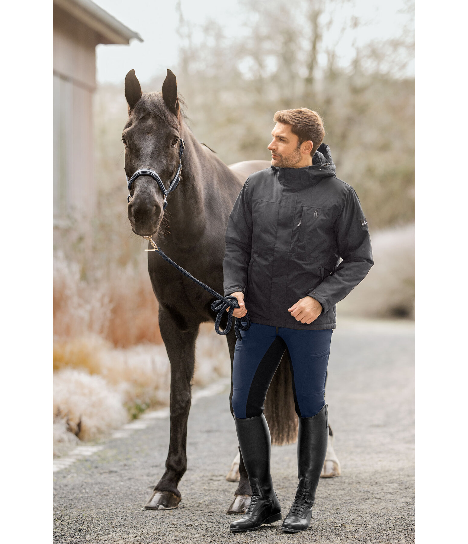 Men's Hybrid Full Seat Breeches Lyon