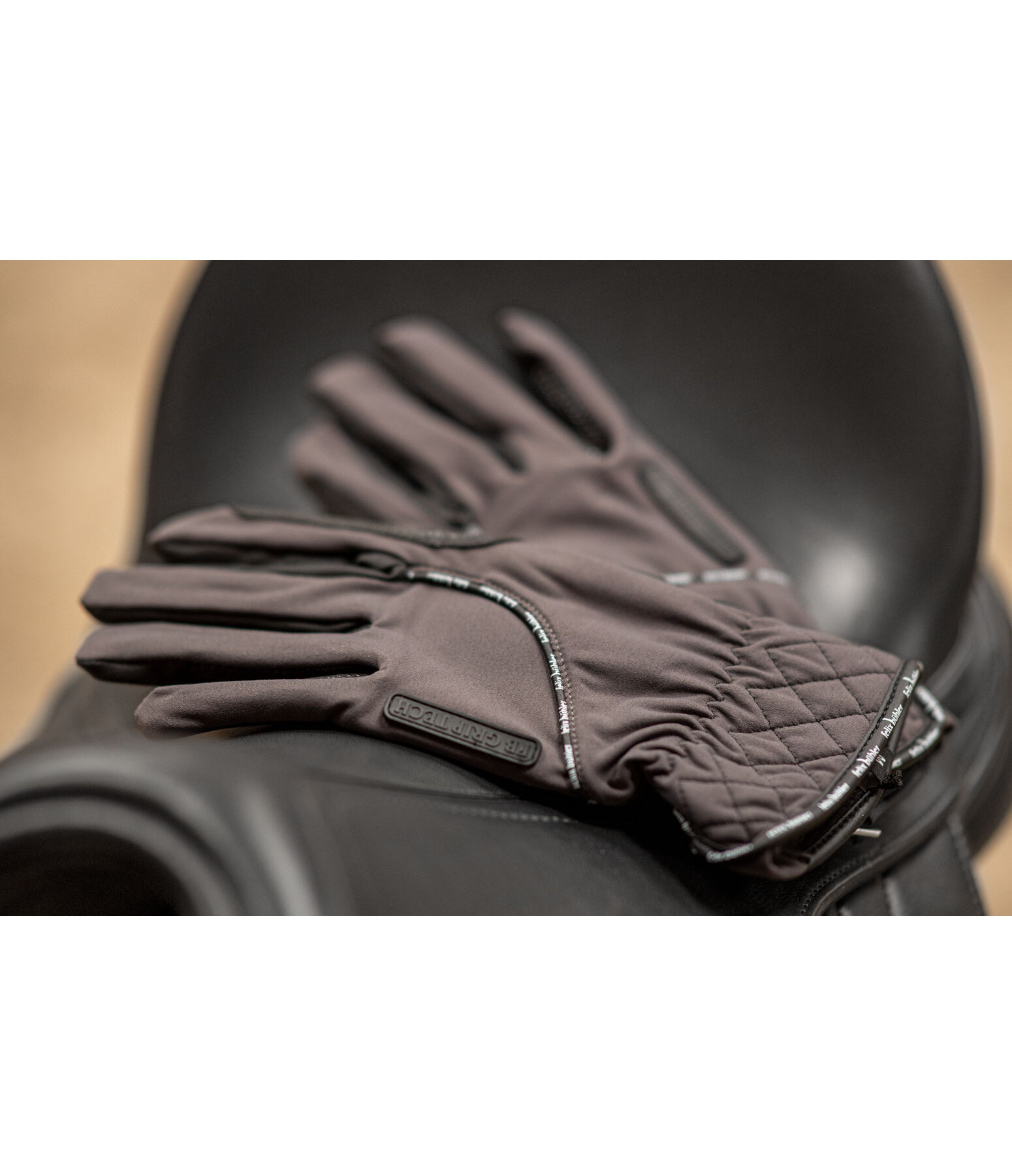 Winter Soft Shell Riding Gloves Grip Tech