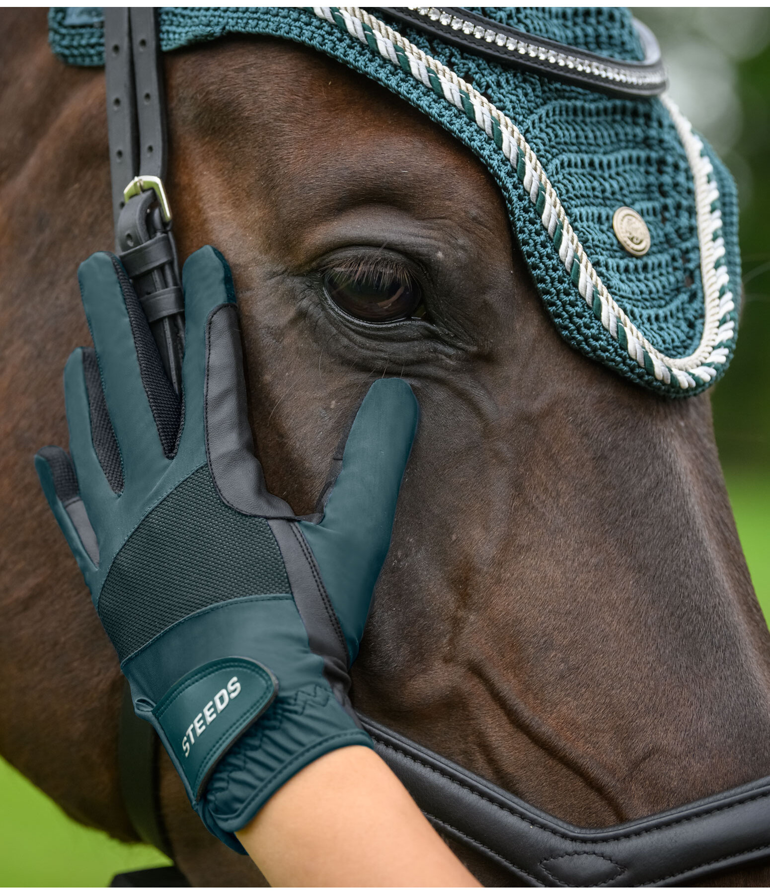 Summer Riding Gloves Mesh STEEDS Riding Gloves Kramer Equestrian