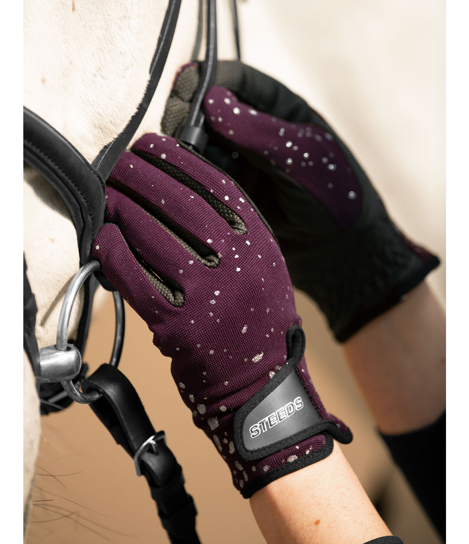 Winter Riding Gloves Glitter